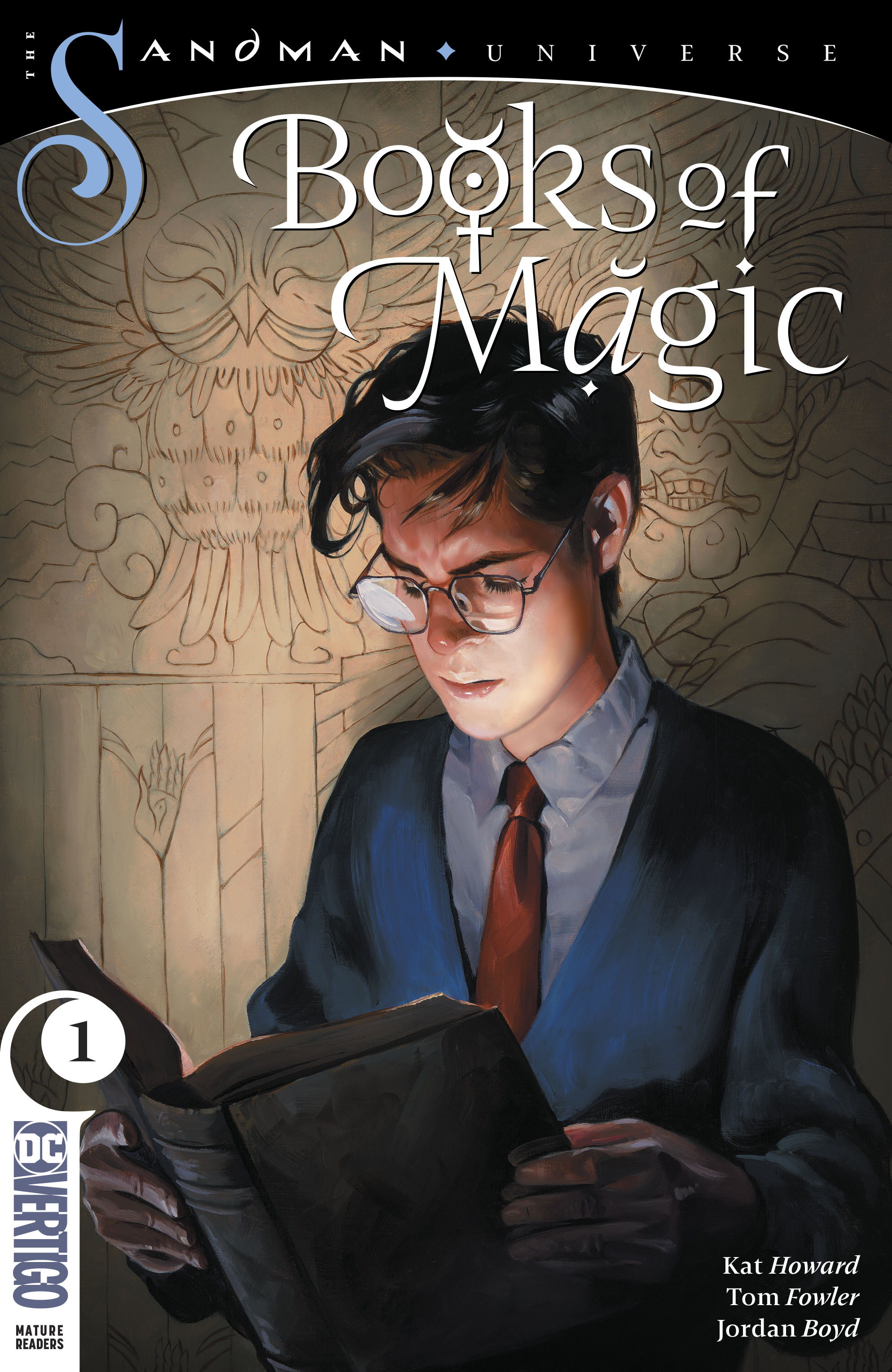 BOOKS OF MAGIC, Books Of Magic #1, tim hunter, sandman, neil gaiman, gaiman, kat howard, tom fowler