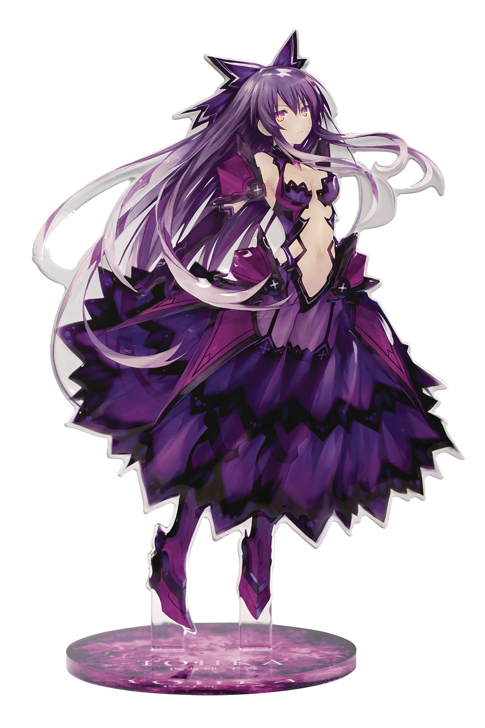 DATE A LIVE TOHKA YATOGAMI SEMI-3D ACRYLIC FIG INVERTED VER