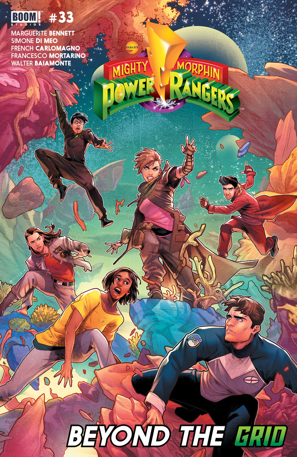 Sep181297 Mighty Morphin Power Rangers 33 Main Previews - 