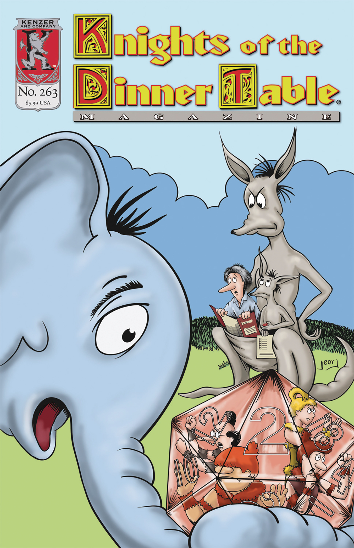 Knights of the Dinner Table Issue 263 - Kenzer and Co.