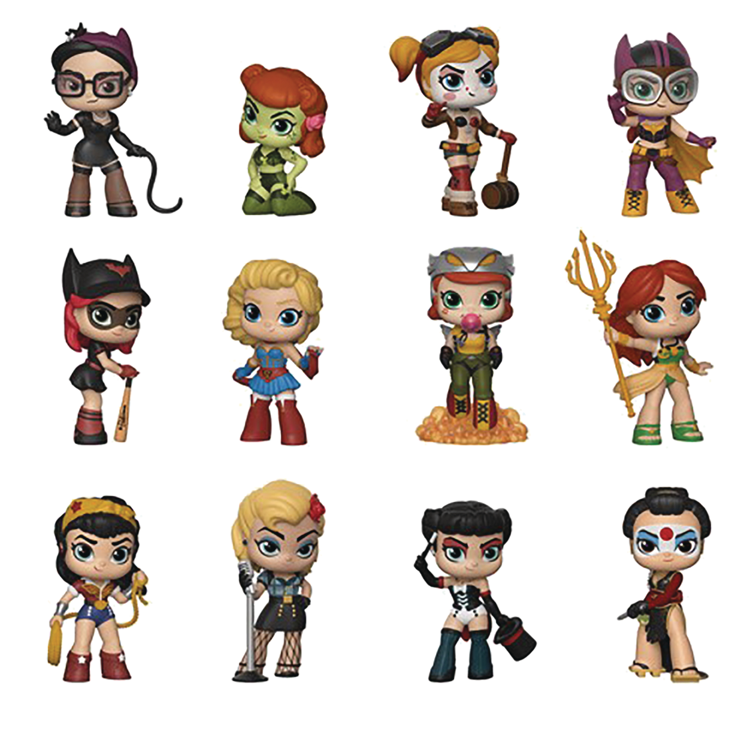 MYSTERY MINIS DC BOMBSHELLS 12PC BMB DISP