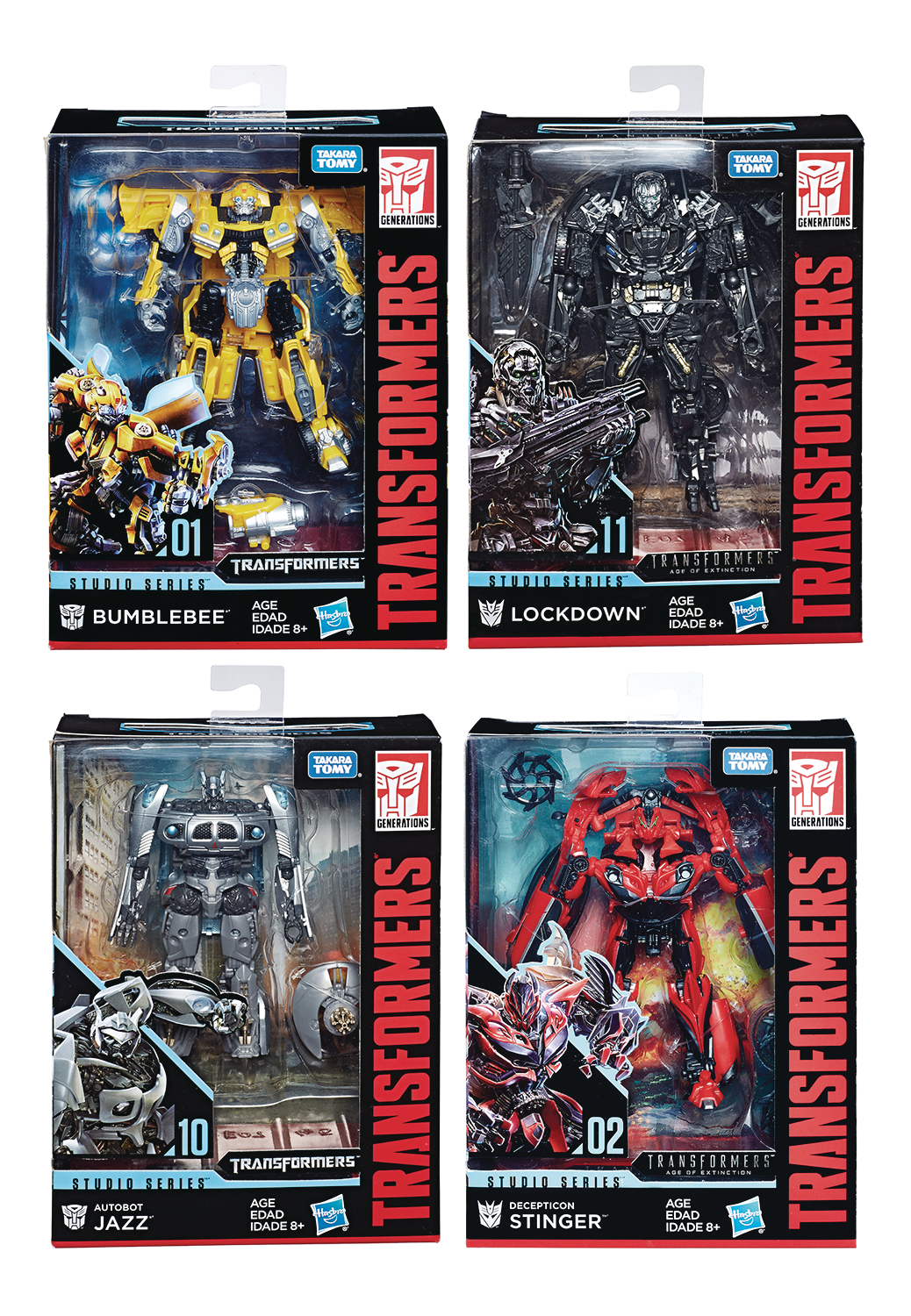 TRANSFORMERS GEN STUDIO SER DLX AF ASST 201802
