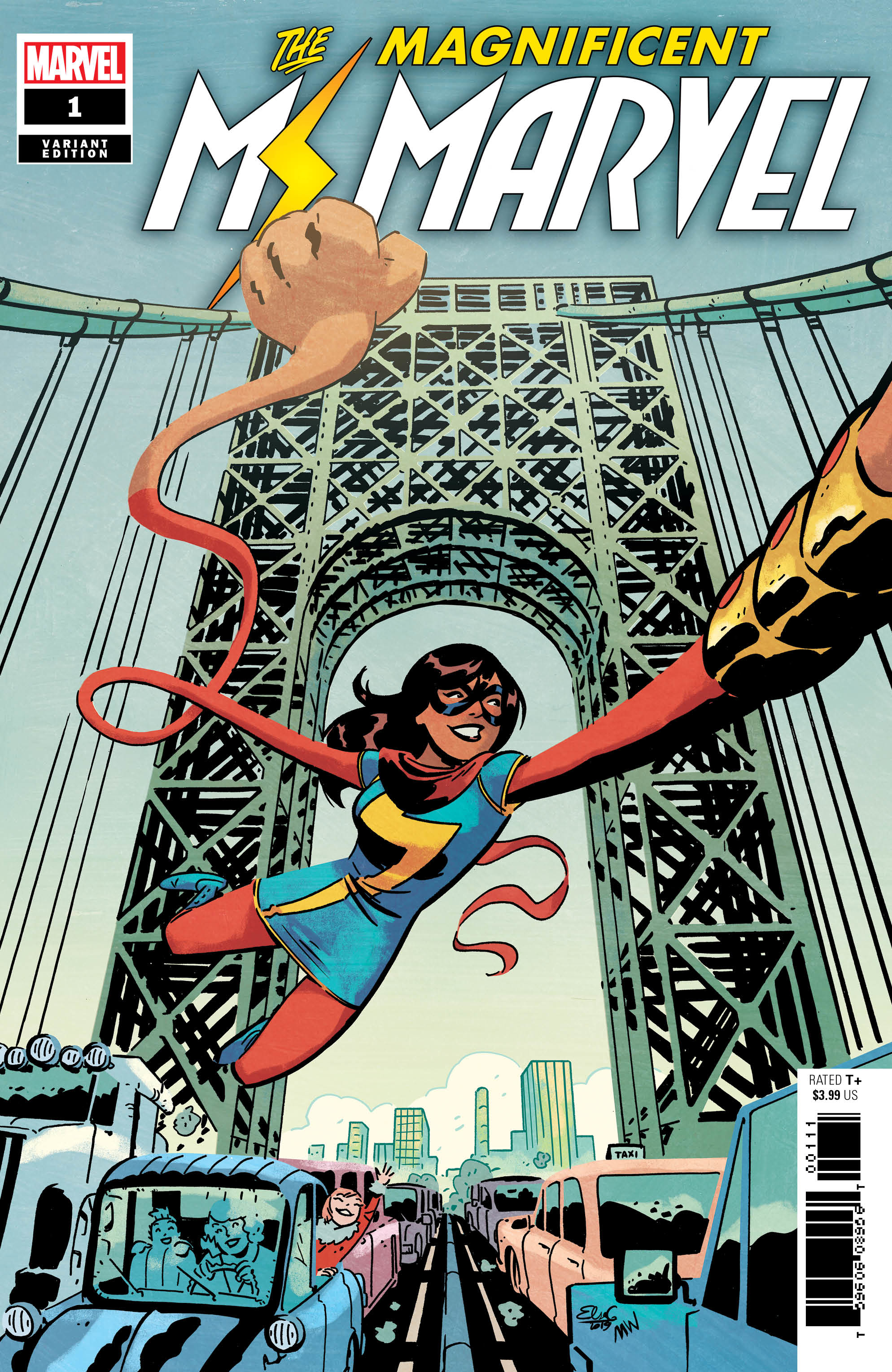 Image result for magnificent ms. marvel #1 Cover