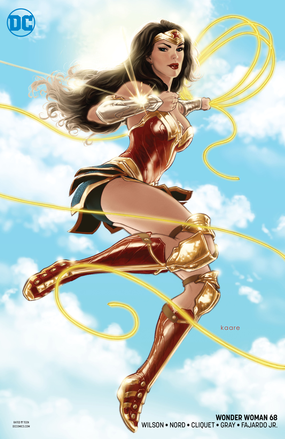 Image result for WONDER WOMAN #68 VAR ED