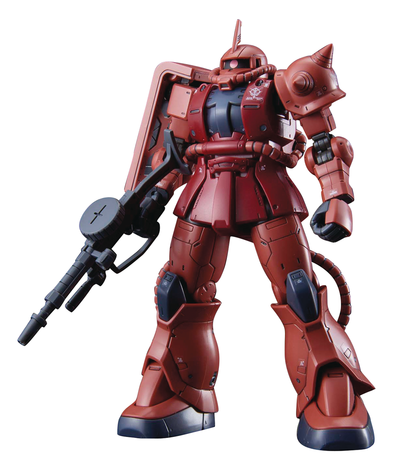 GUNDAM ORIGIN MS-06S ZAKU II CHAR RED COMET HG 1/144 MDL KIT