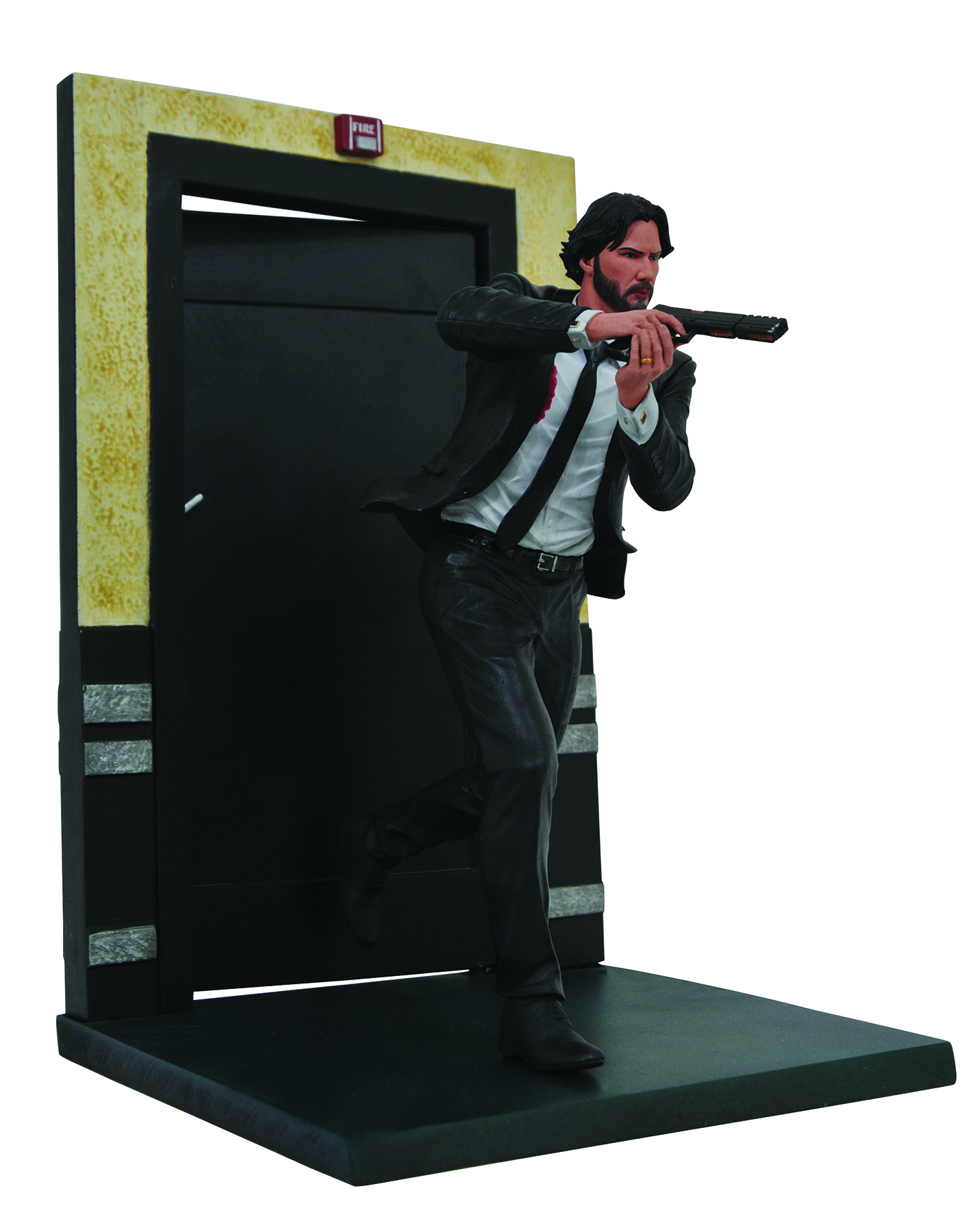 john wick catacombs statue