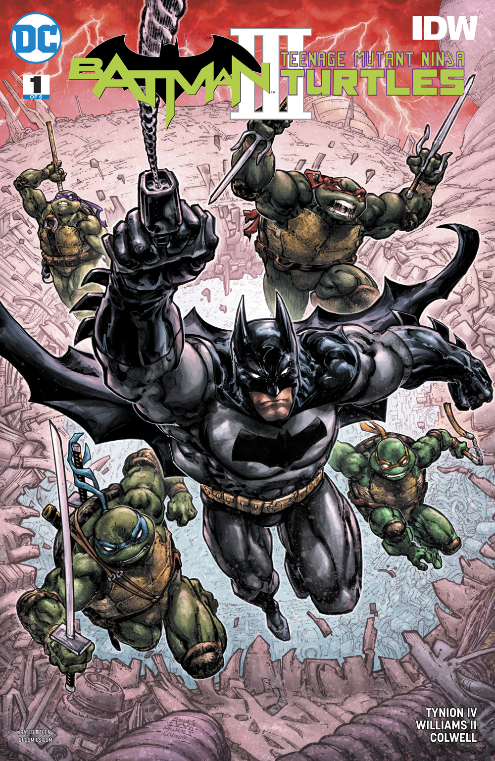 BATMAN TEENAGE MUTANT NINJA TURTLES III #1 (OF 6)