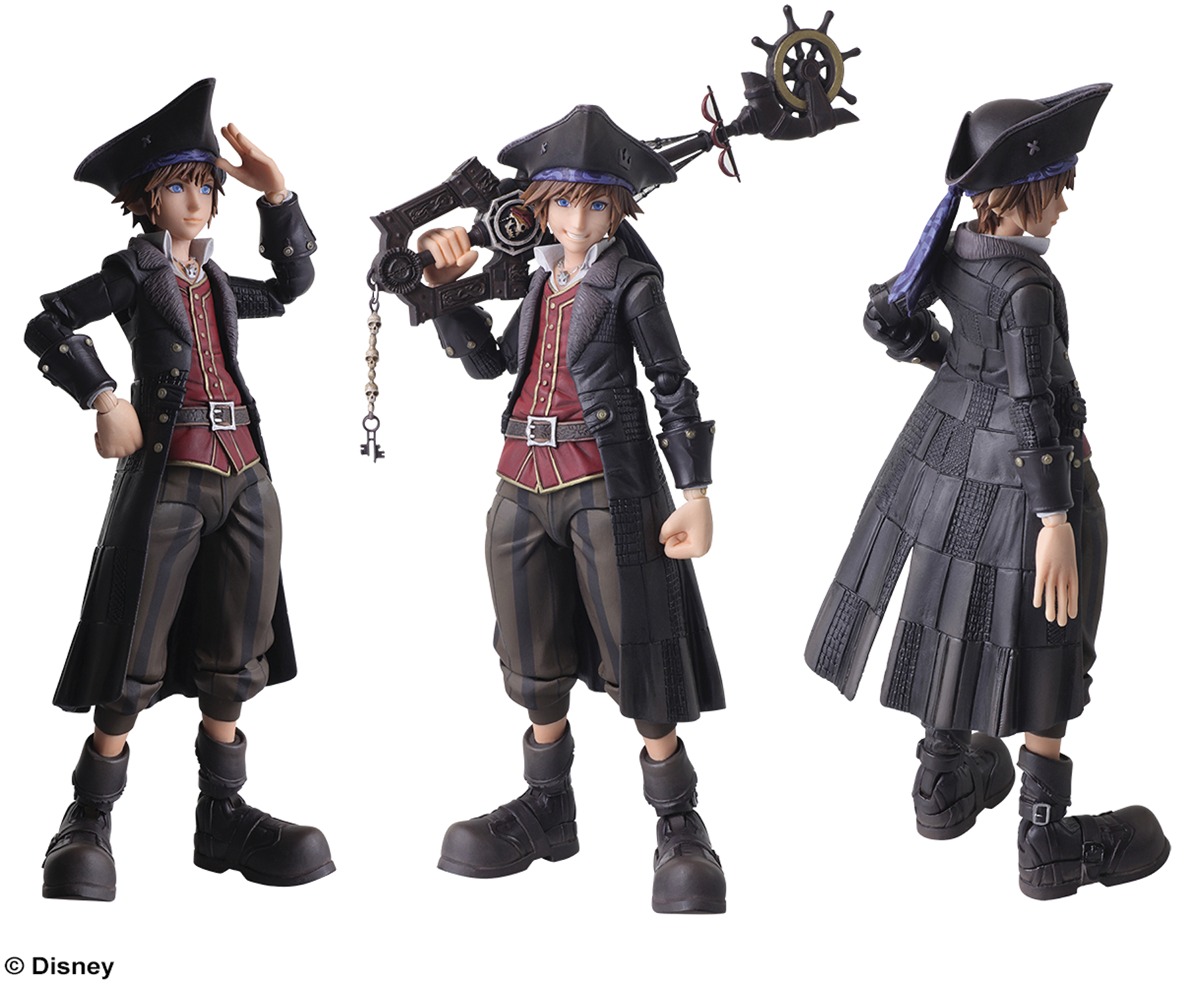 KINGDOM HEARTS III BRING ARTS SORA AF PIRATE VER