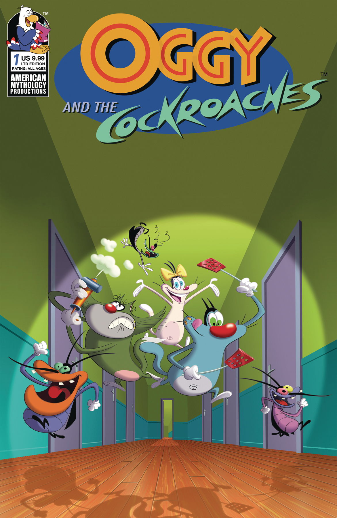 oggy and the cockroaches figures