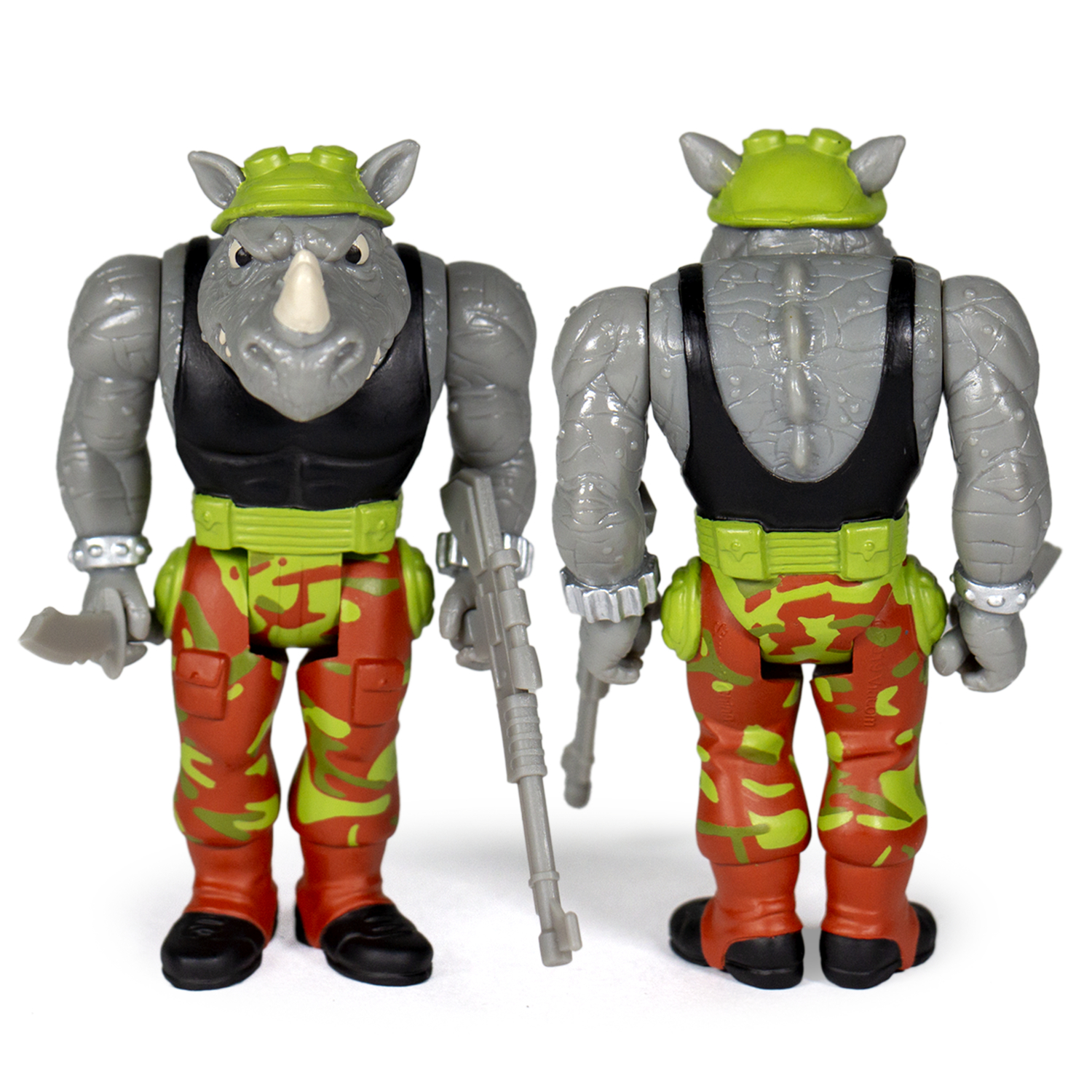 SEP198480 - TMNT ROCKSTEADY REACTION FIGURE - Previews World1500 x 1500