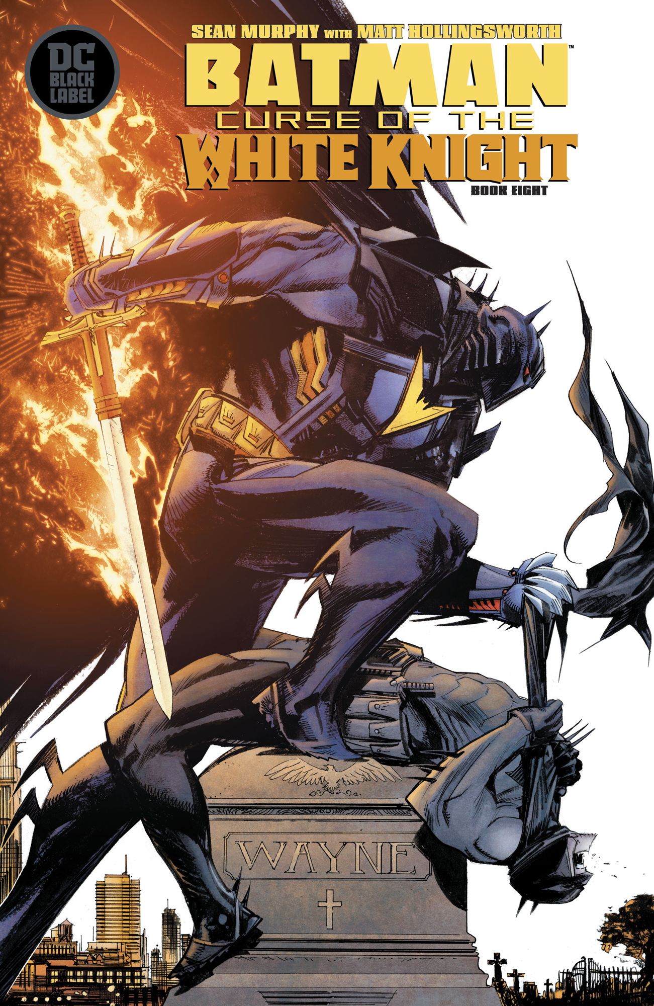 DC Comics BATMAN CURSE OF THE WHITE KNIGHT #8 (OF 8)