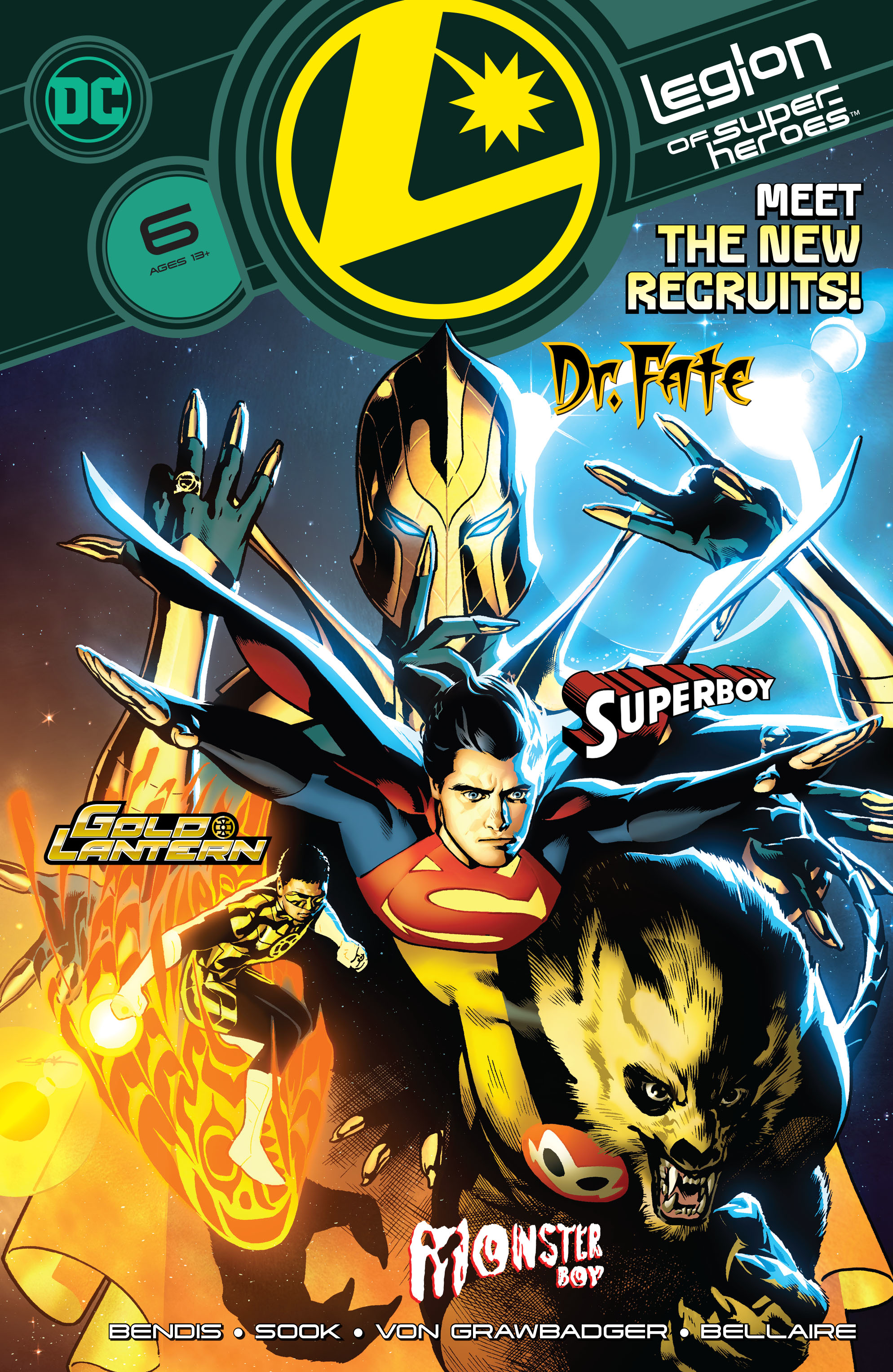 DC Comics LEGION OF SUPER HEROES #6