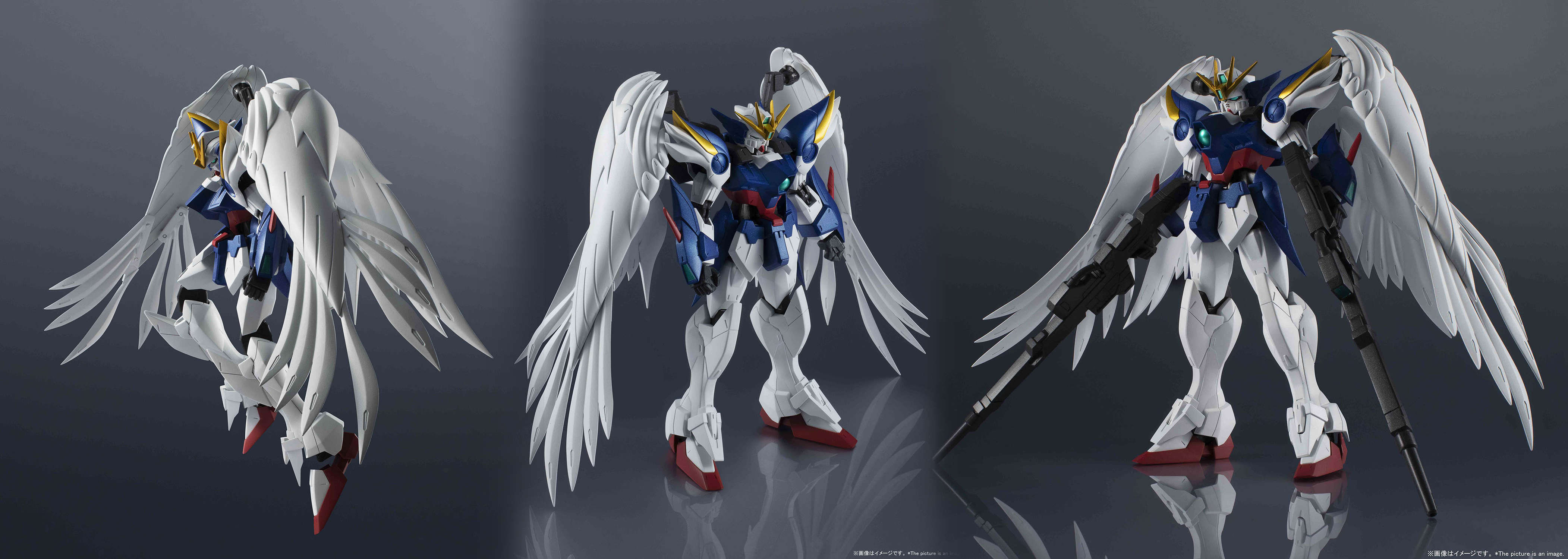 Bandai Gundam Universe Wing Gundam Zero EW Action Figure USA Seller 