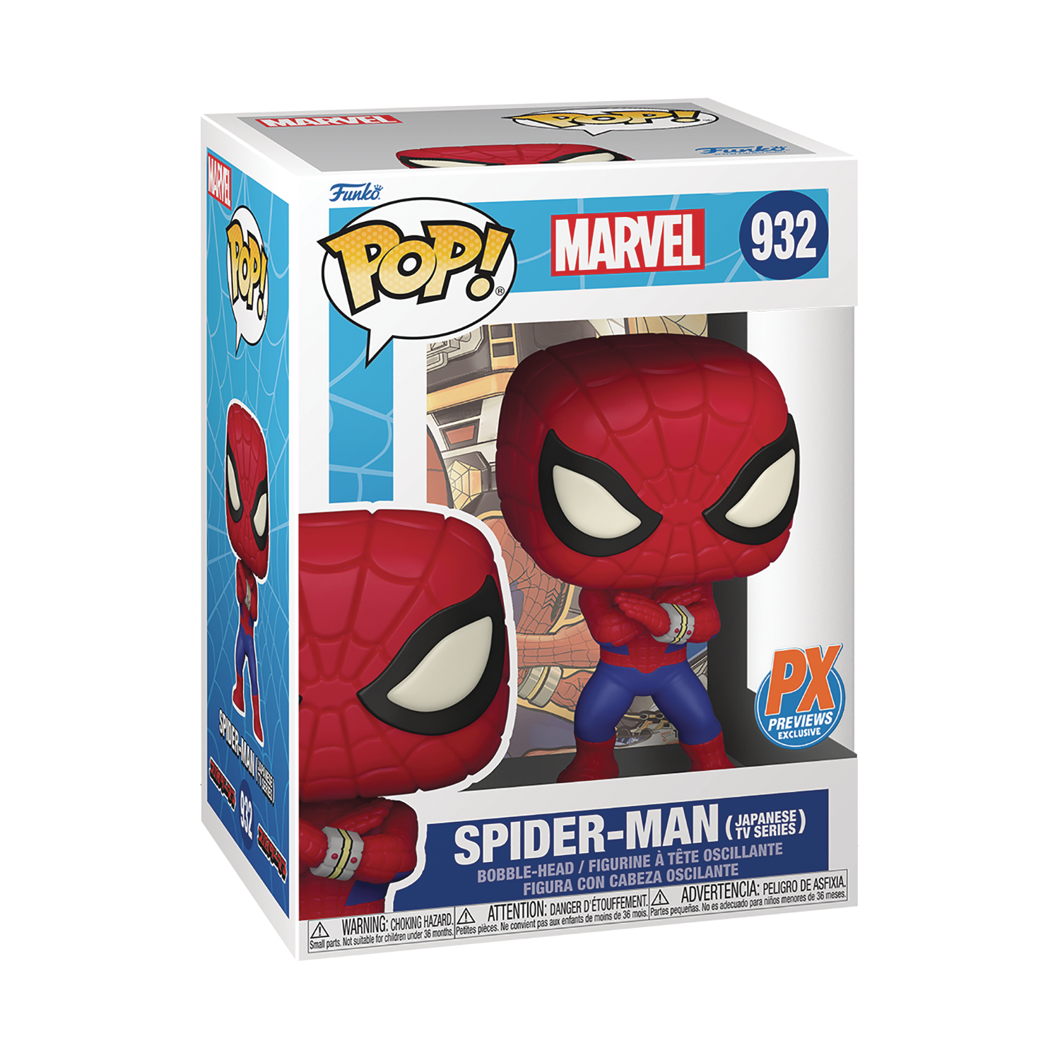JAN219199 - POP MARVEL SPIDER-MAN JAPANESE TV SERIES PX VIN