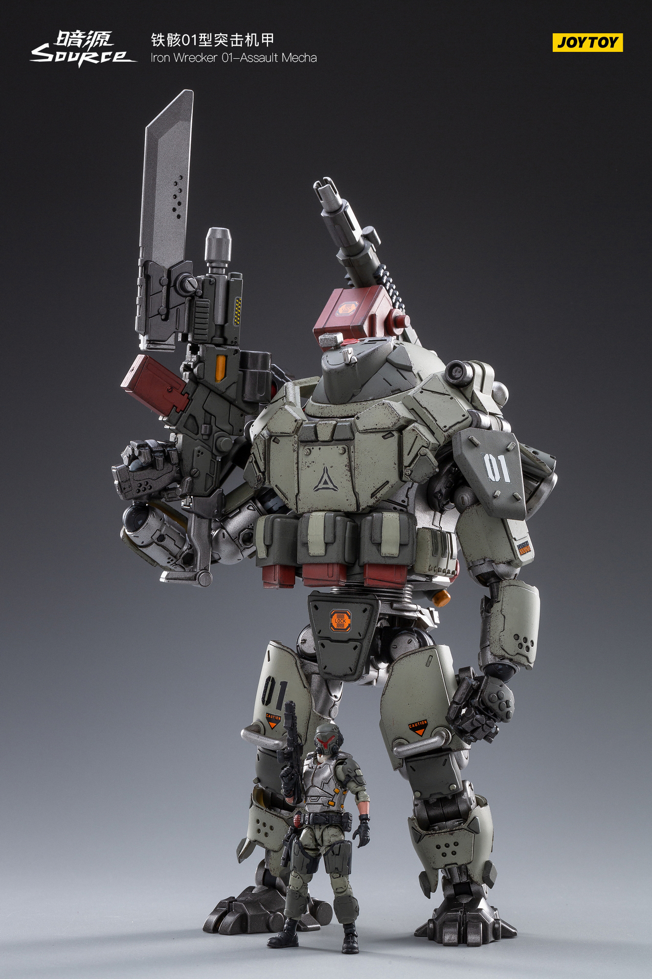 JUN219916 - JOY TOY IRON WRECKER 01 ASSAULT MECHA 1/25 FIG JUN219916 - JOY TOY IRON WRECKER 01 ASSAULT MECHA 1/25 FIG