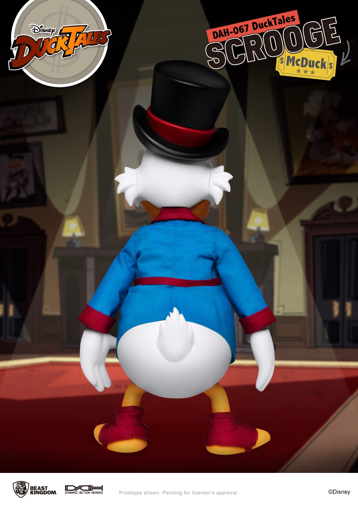 AUG218673 - DUCK TALES DAH-067 DYNAMIC 8-CTION HEROES