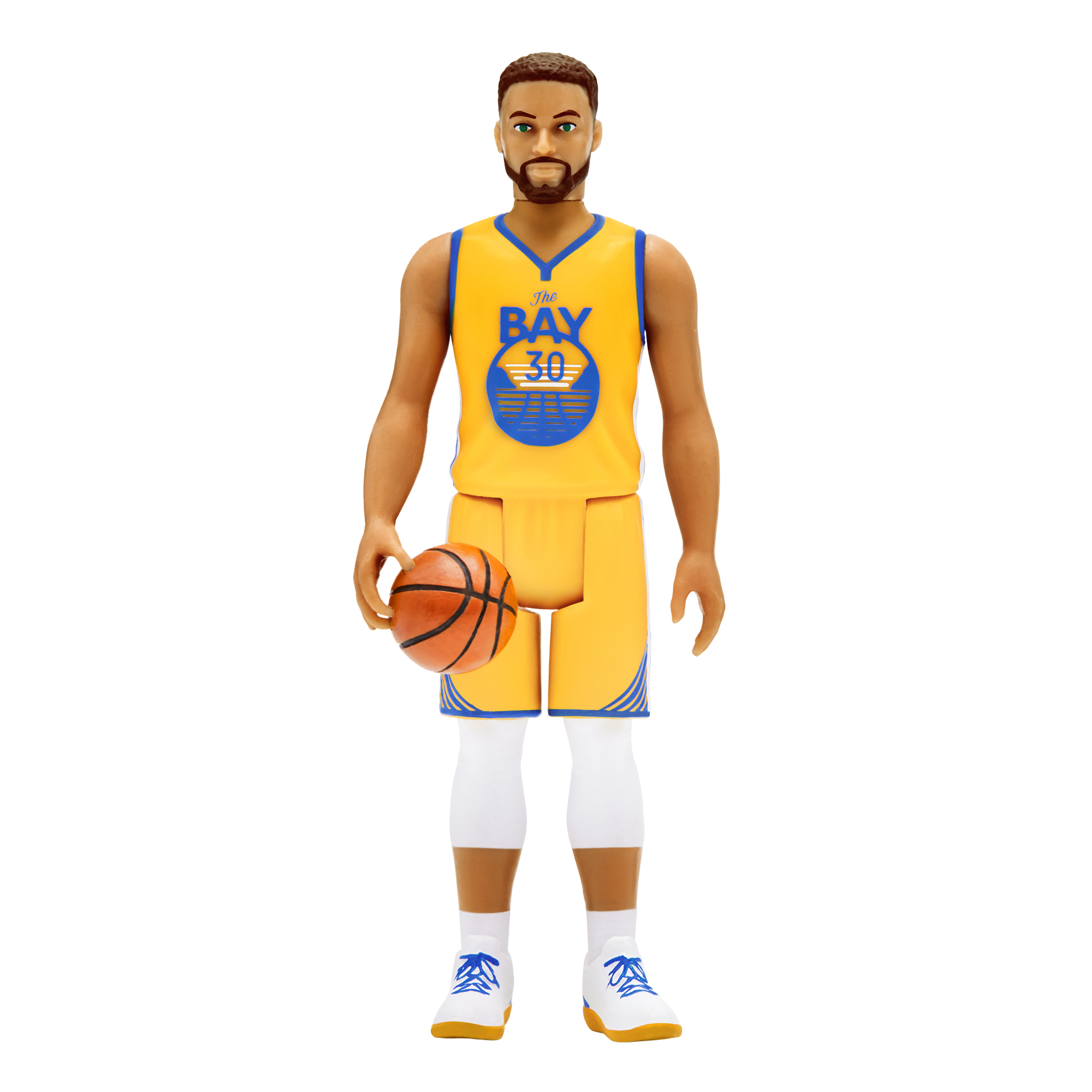 JAN229066 - NBA W3 WARRIORS STEPHEN CURRY YELLOW JERSEY