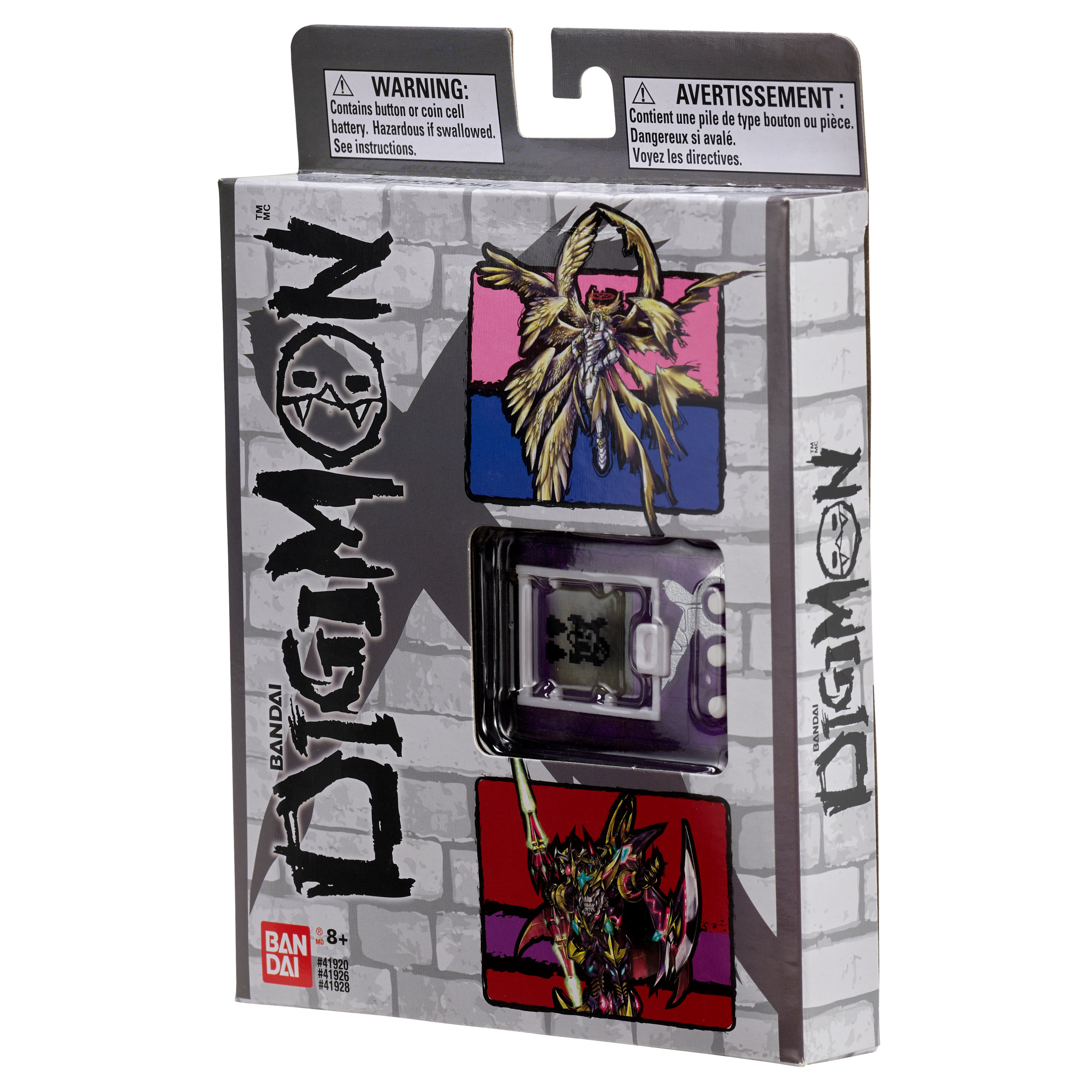 Translucent Purple & Silver Digimon X 41926 