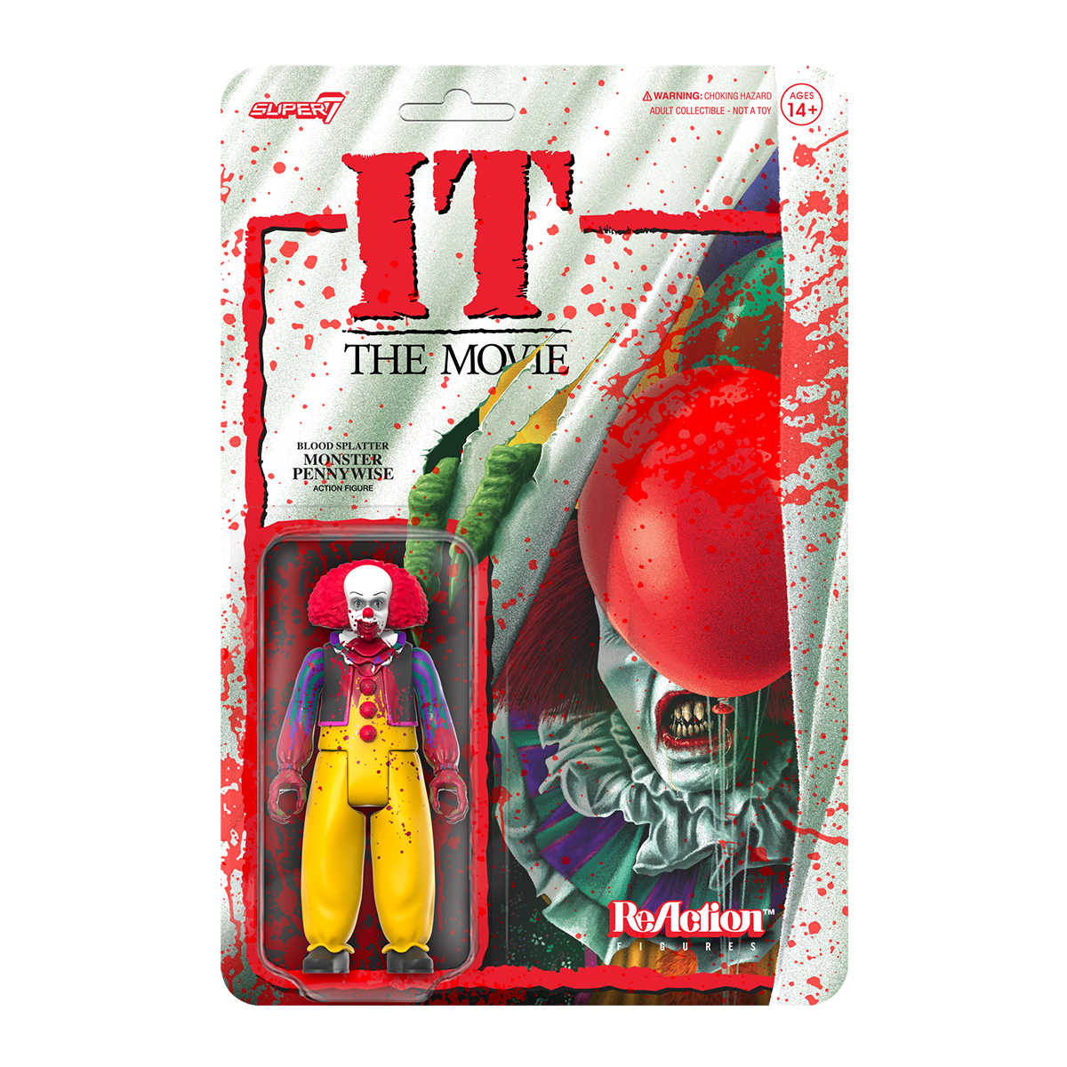 JUN229171 - IT 1990 PENNYWISE MONSTER BLOOD SPLATTER