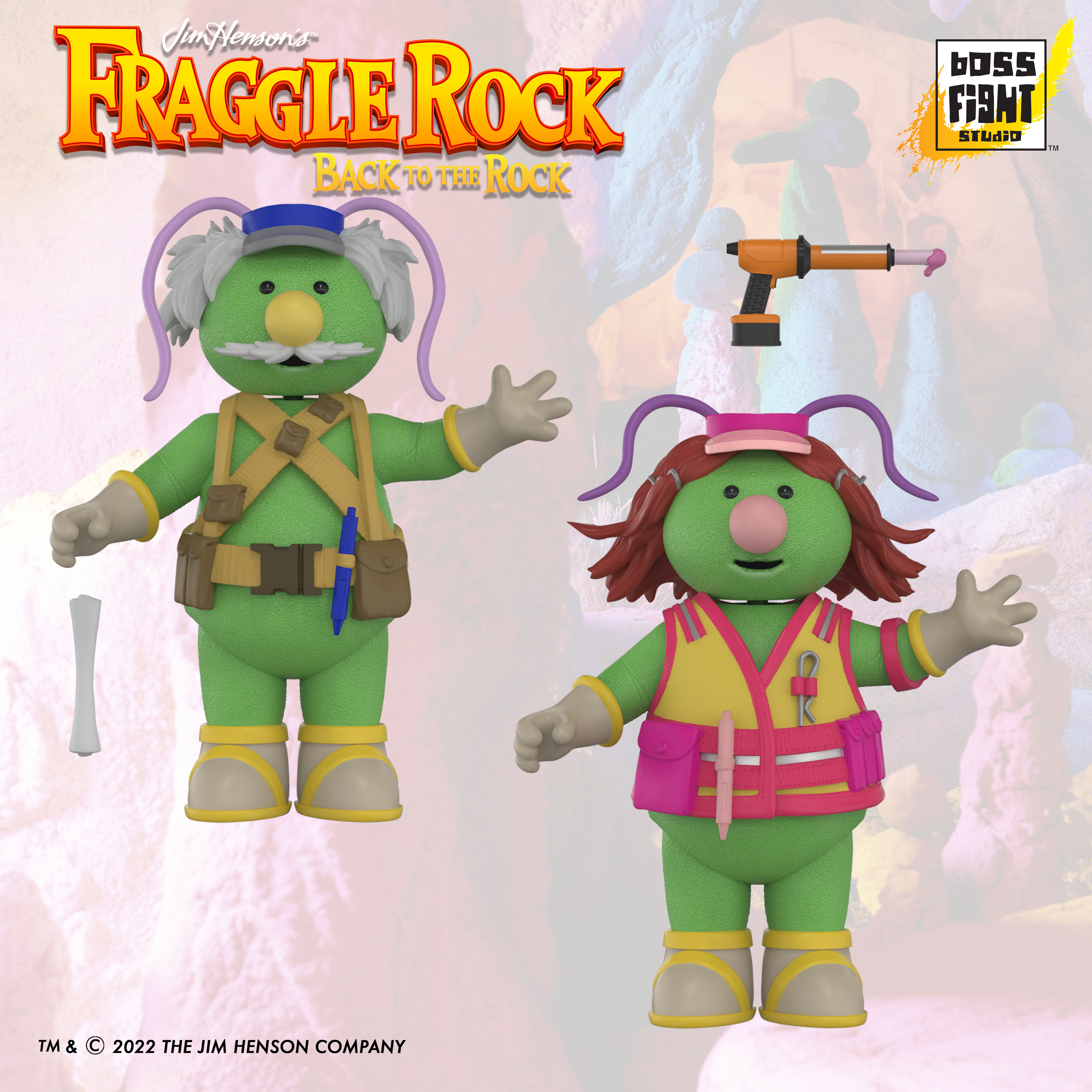 NOV228198 - FRAGGLE ROCK DOOZER 1/12 SCALE AF 2PK - Previews