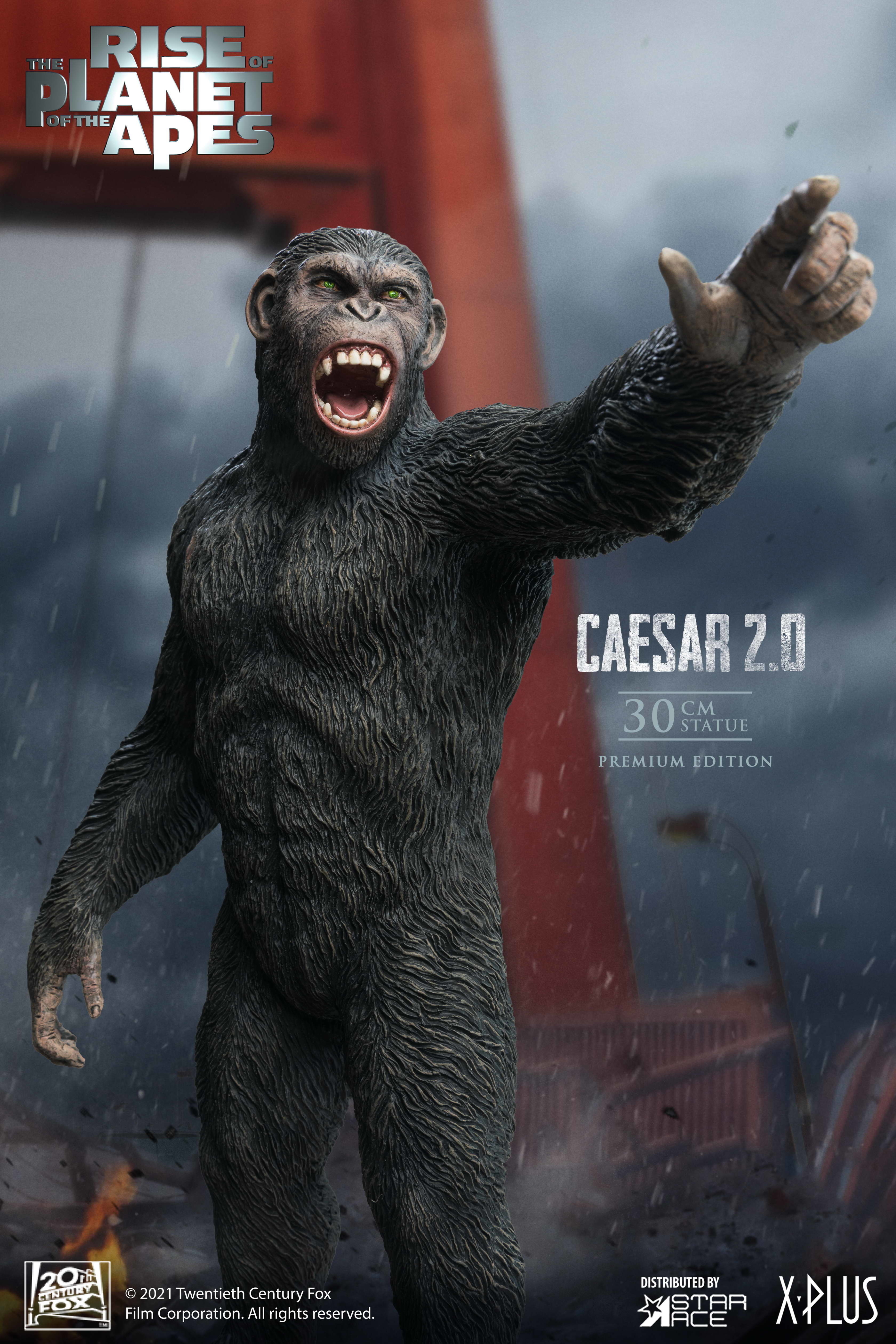 JUN238327 - RISE O/T PLANET O/T APES CAESAR 2.0 MIXED MEDIA
