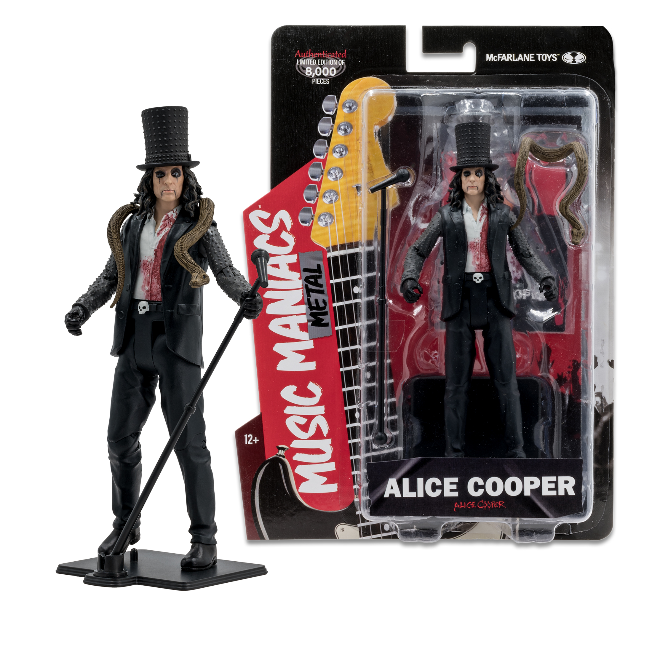 ●THE MANIACS FEB247689 - MUSIC MANIACS WV1 METAL 6IN FIGURE ASST