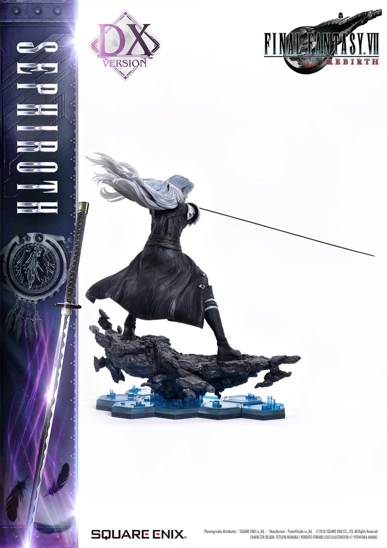 NOV247351 - FF VII REBIRTH SEPHIROTH MASTERLINE 1/4 SCALE