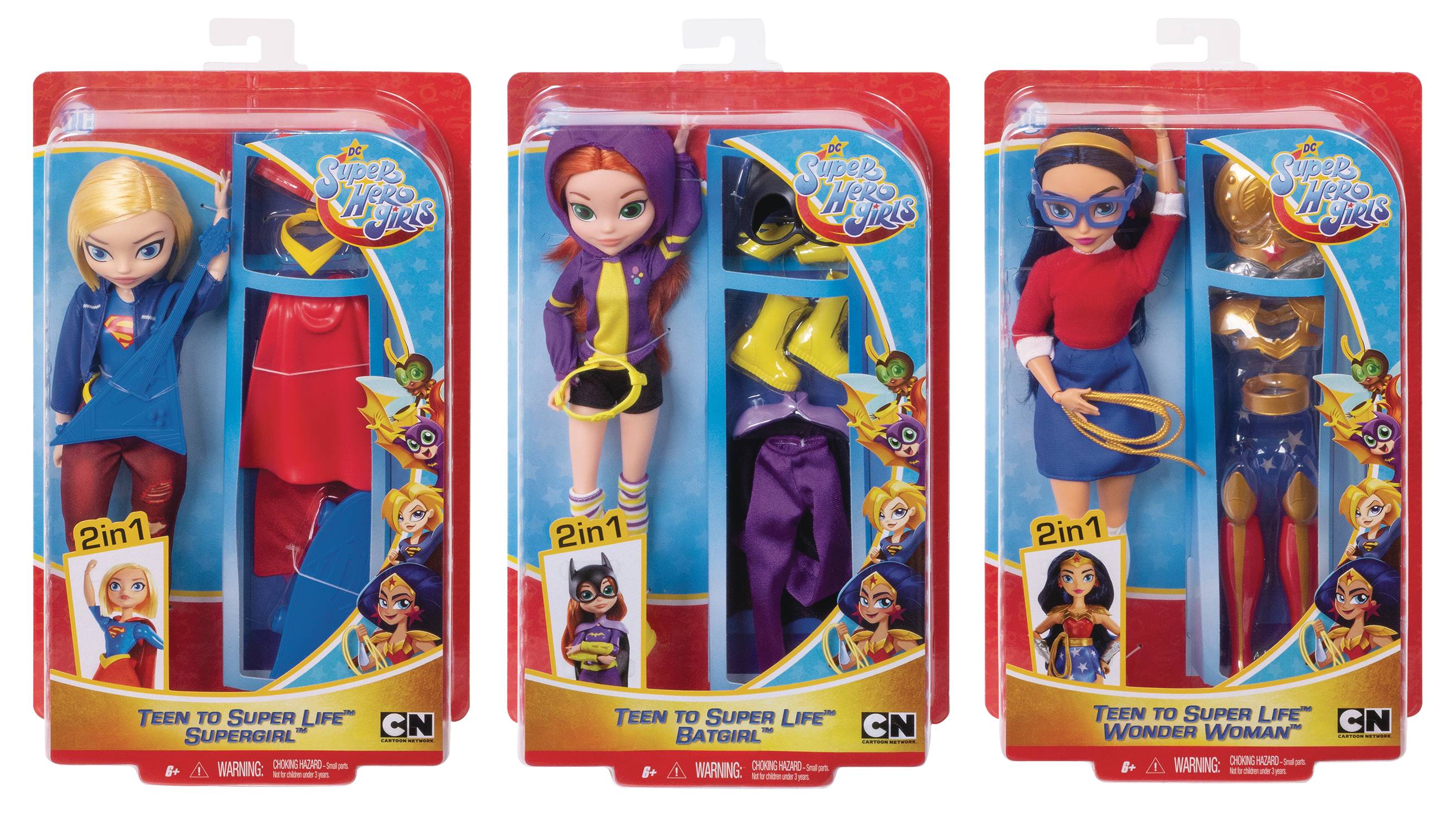 Dc Super Hero Girls Teen To Super Life Supergirl Doll 