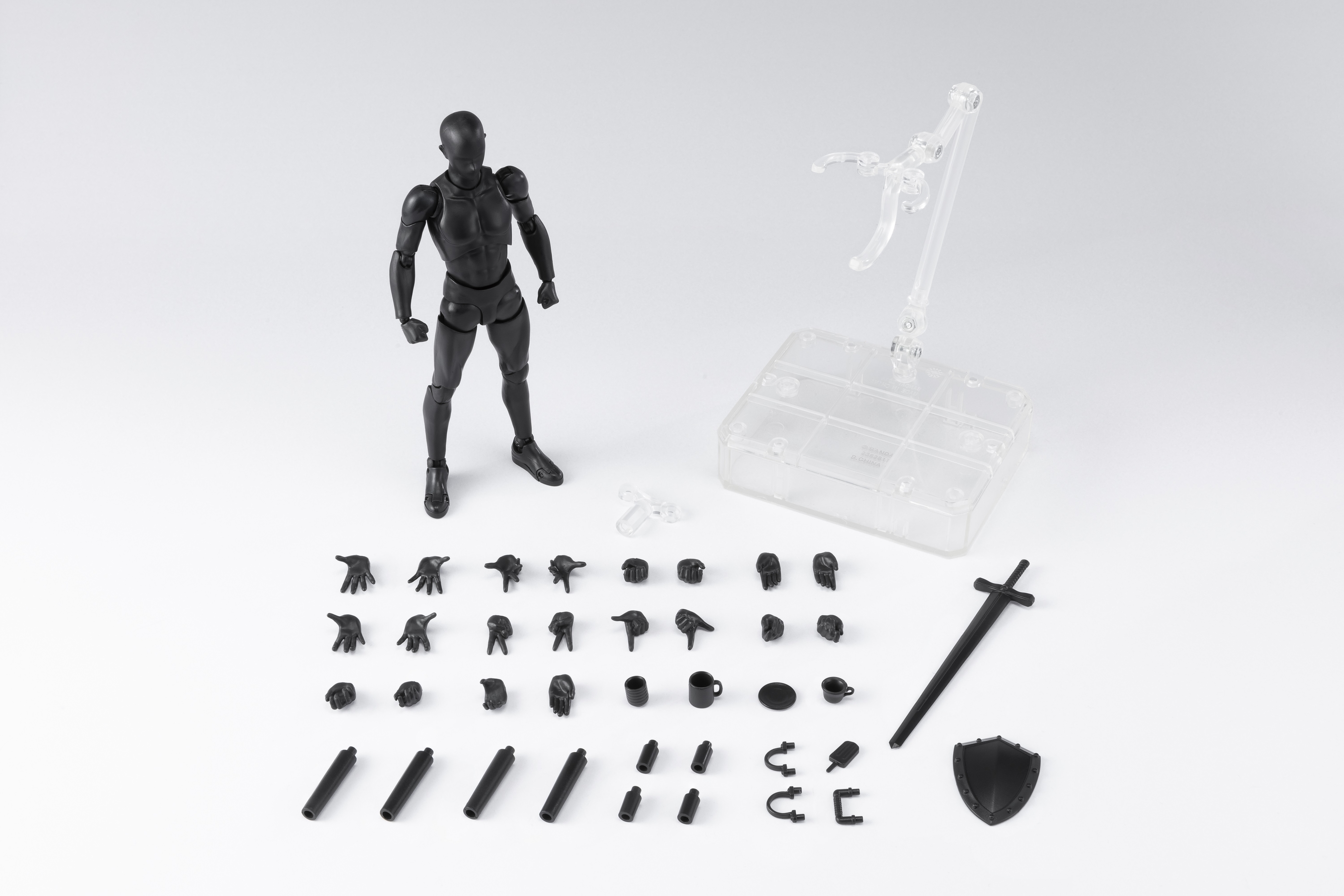 FEB208635 - BODY-KUN SOLID BLACK COLOR VER DX SET 2 S.H.FIGUARTS ( -  Previews World