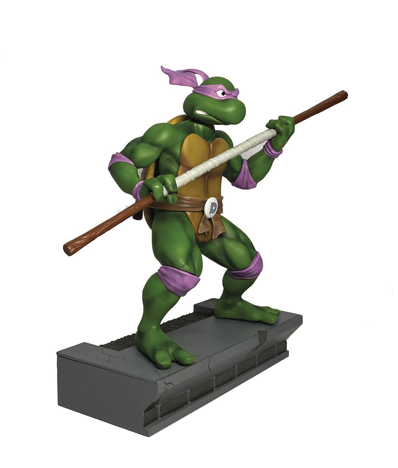 PCS Collectibles Teenage Mutant Ninja Turtles: Donatello 1:8 Scale PVC Statue, Multicolor