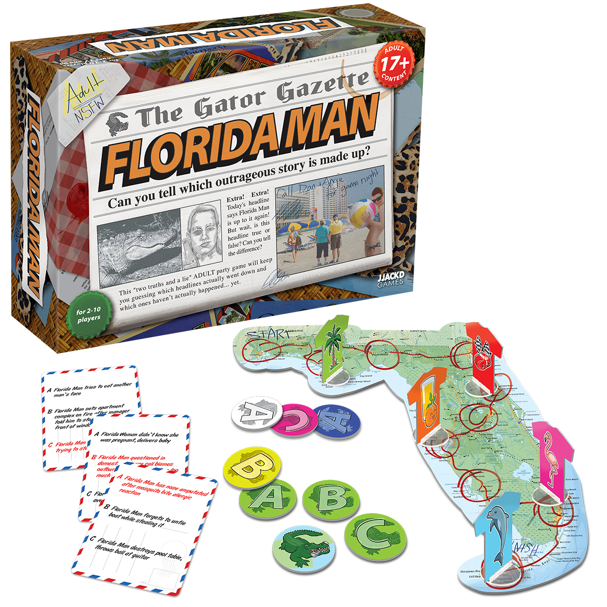 SEP208087 FLORIDA MAN BOARD GAME Previews World