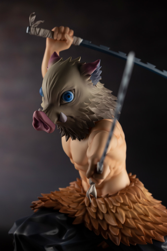 demon slayer inosuke figurine