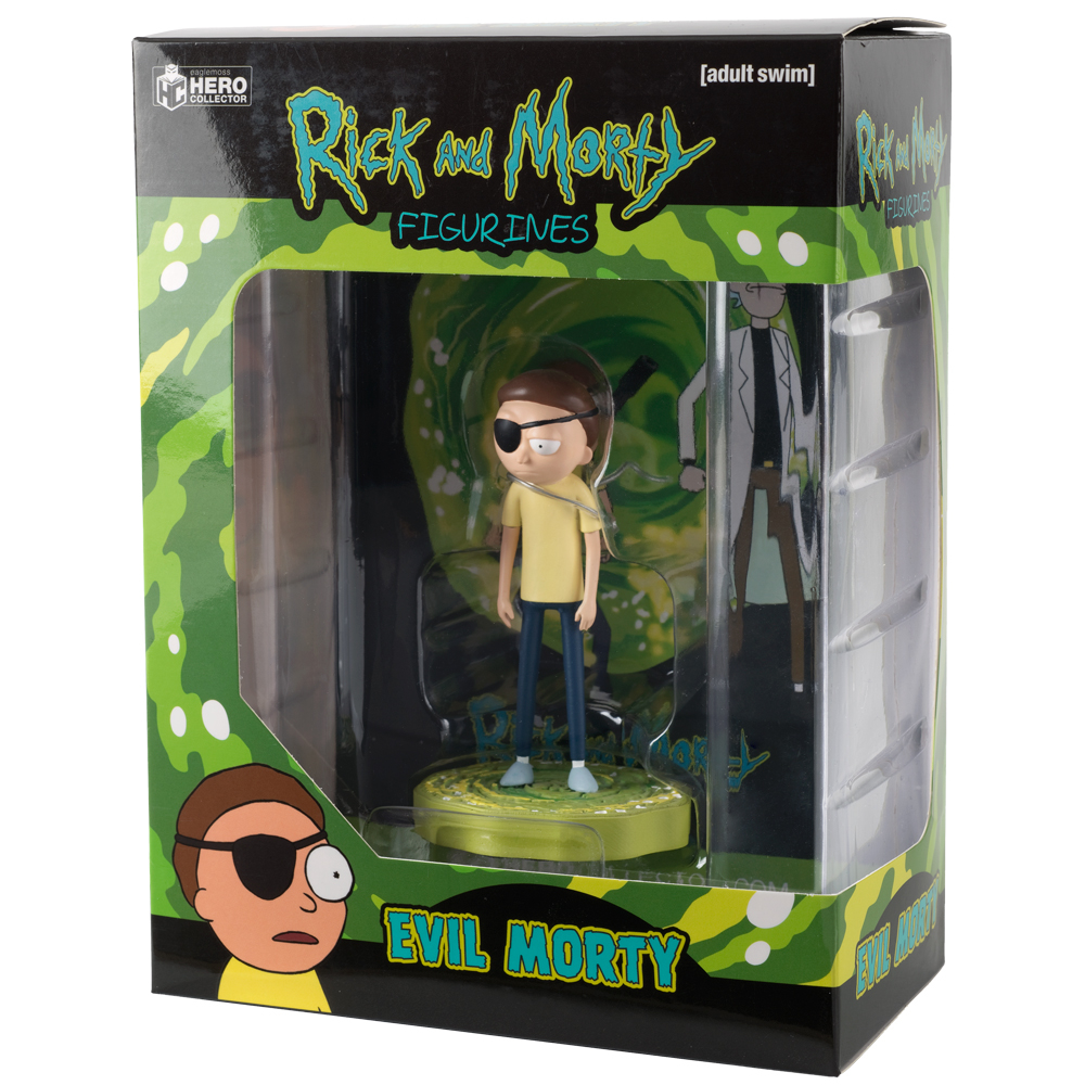 RICK AND MORTY FIGURINES #6 "EVIL MORTY" EAGLEMOSS 