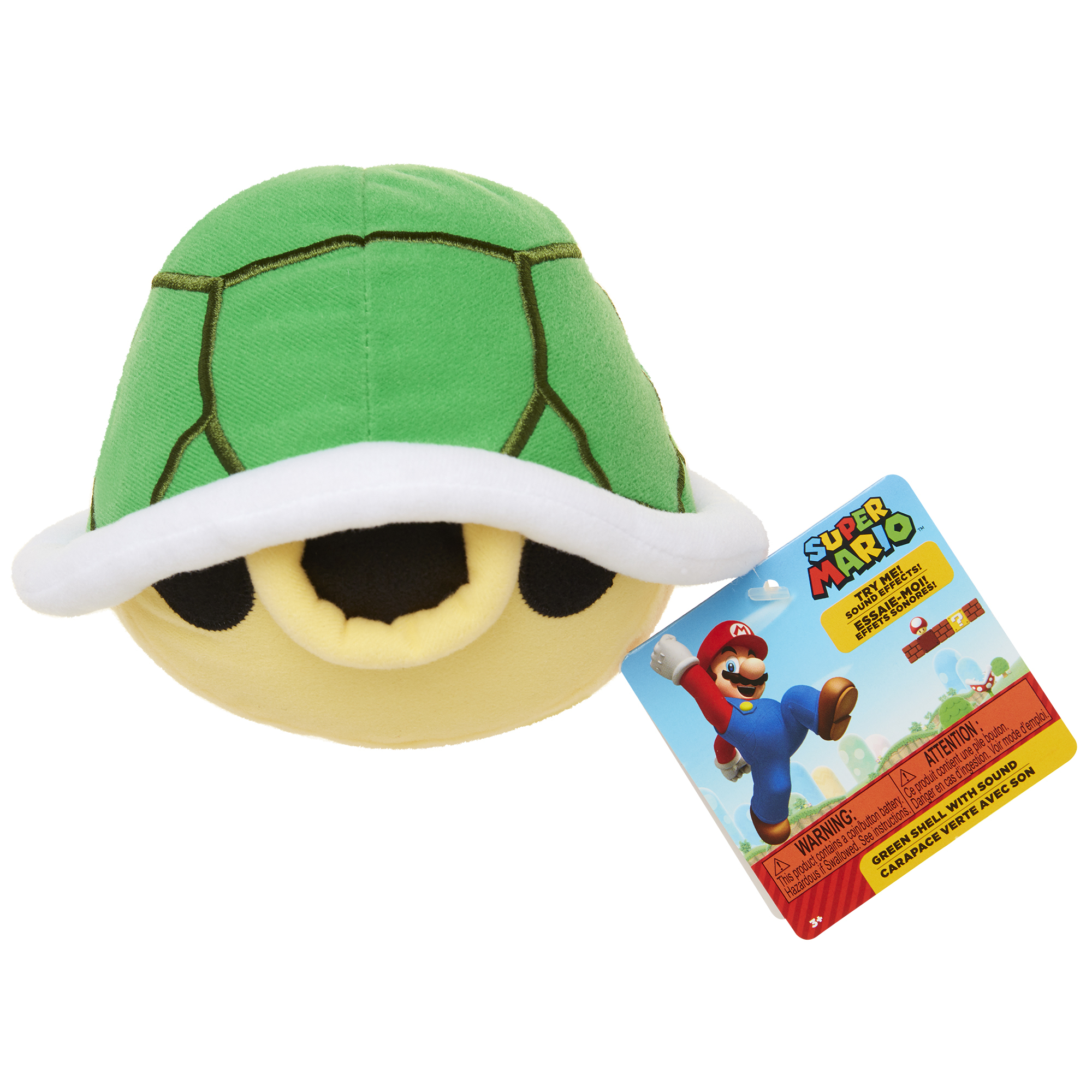 green shell plush