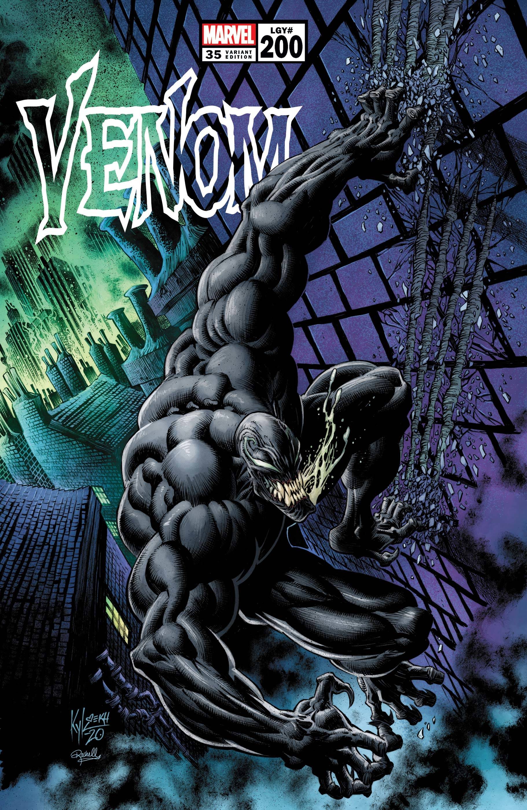MARVEL VENOM #35 200TH ISSUE HANS HOTZ VARIANT IN STOCK MARVEL VENOM #35 200TH ISSUE HANS HOTZ VARIANT IN STOCK