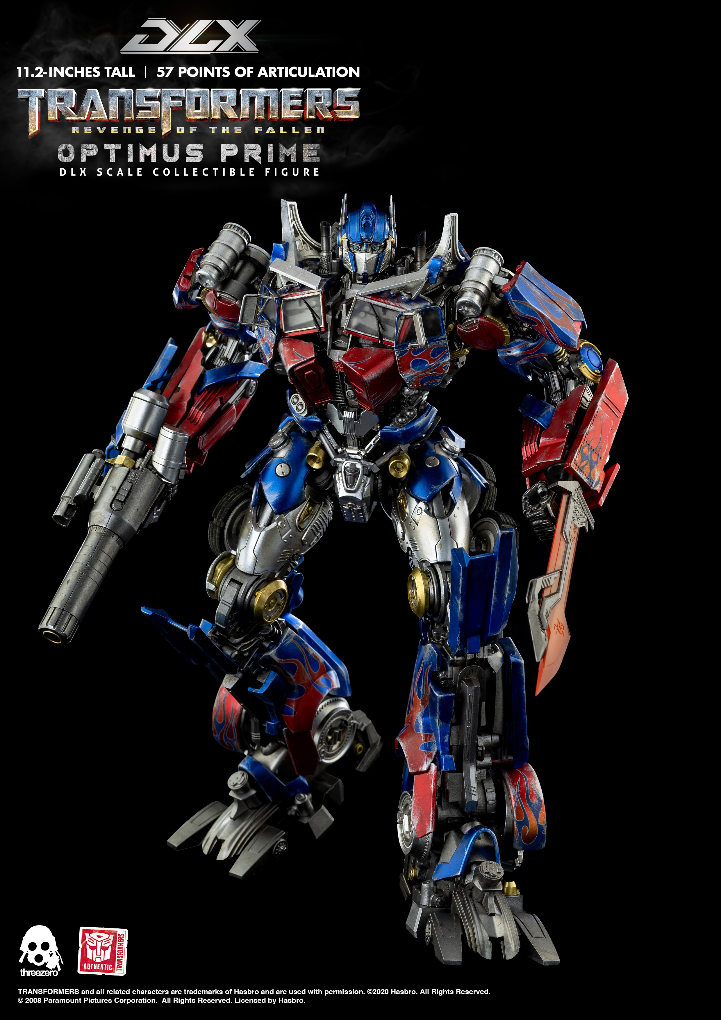 NOV208626 - TRANSFORMERS ROTF OPTIMUS PRIME DLX SCALE FIG - Previews World