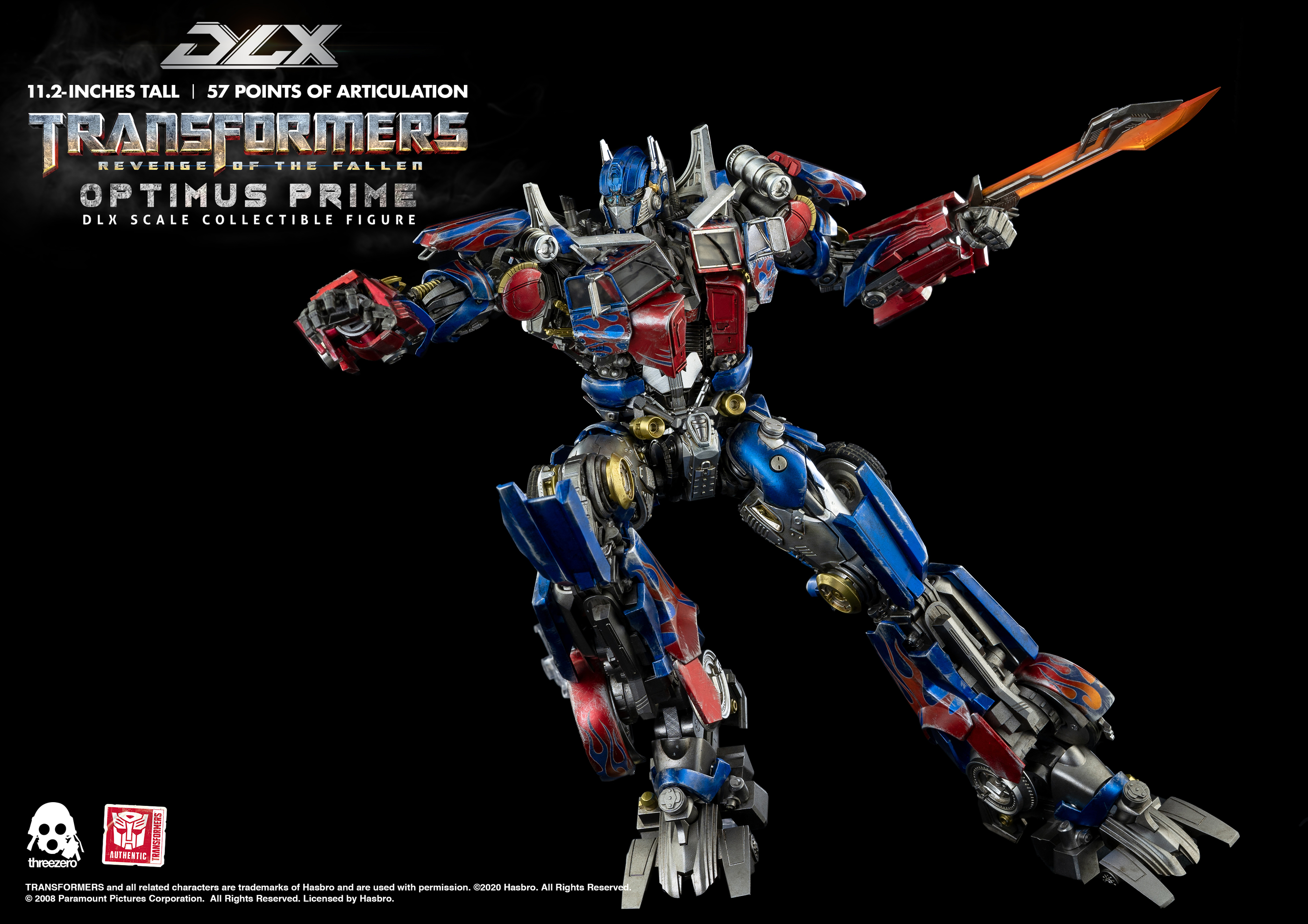 NOV208626 - TRANSFORMERS ROTF OPTIMUS PRIME DLX SCALE FIG - Previews World