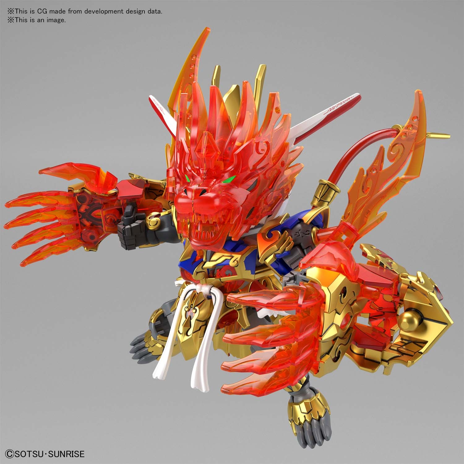 DEC208184 - SD GUNDAM WORLD HEROES 01 WUKONG IMPULSE GUNDAM MODEL KIT