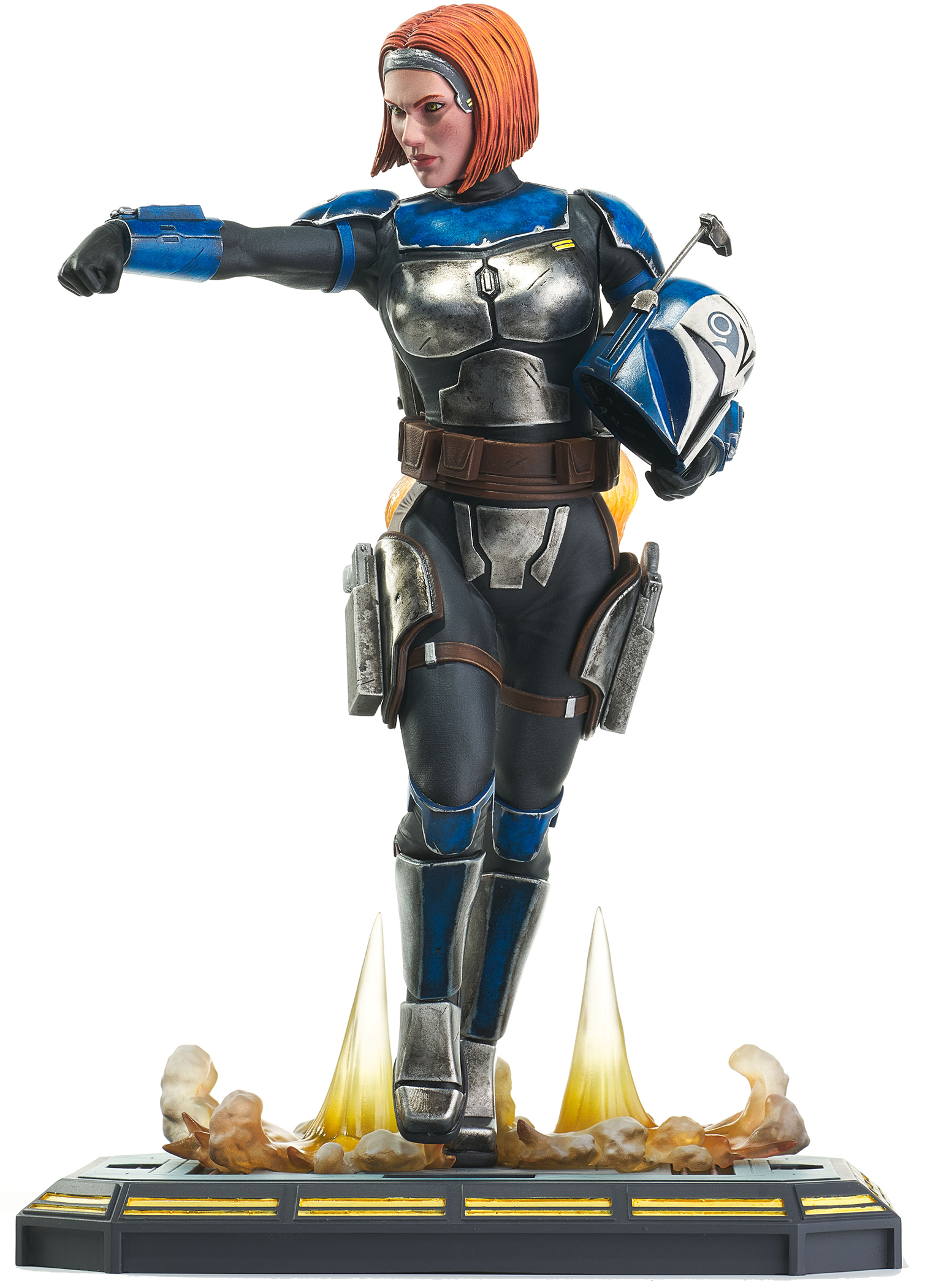 JUL201909 - STAR WARS PREMIER COLLECTION MANDALORIAN MK3 STATUE - Previews  World