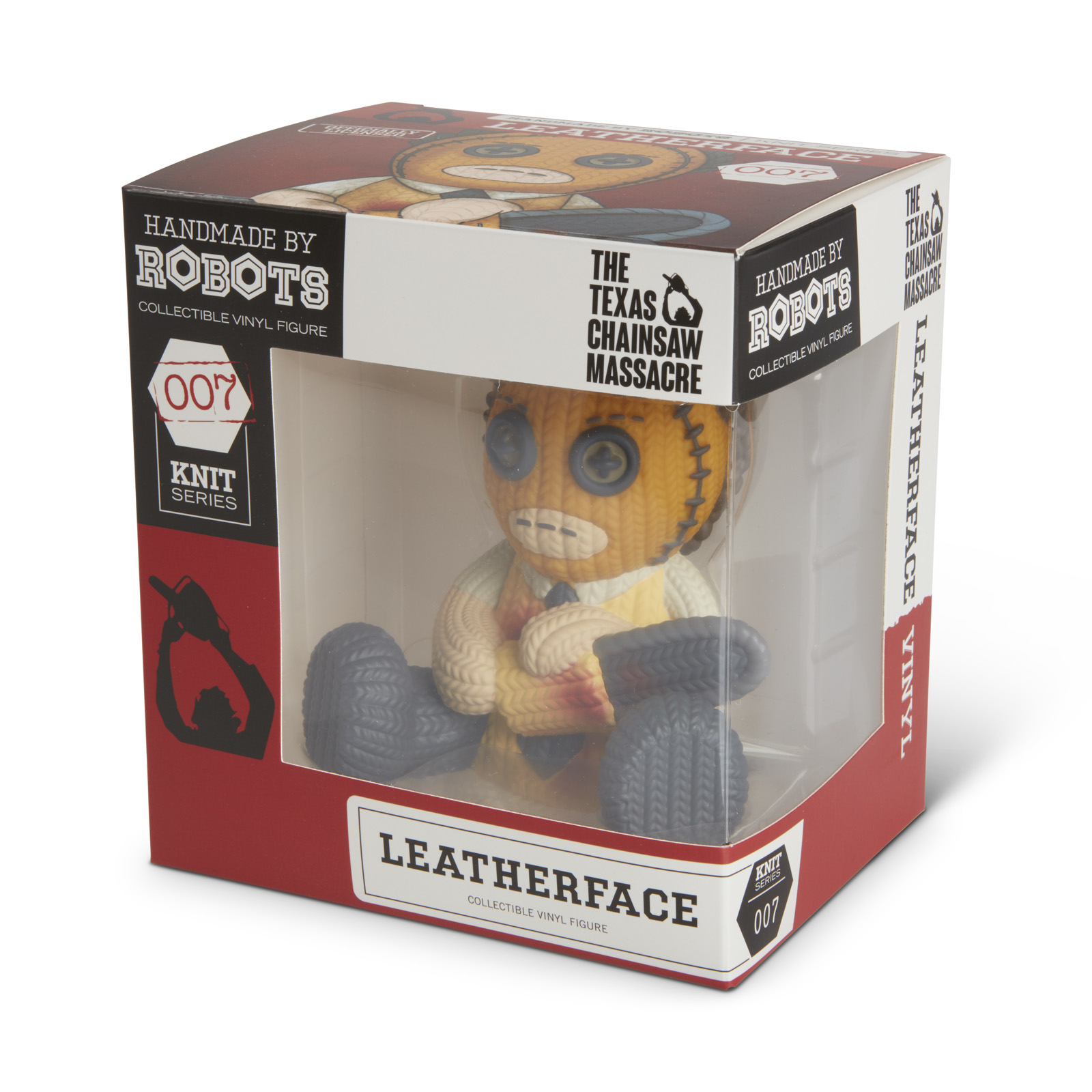 handmade by robots knit series leatherface