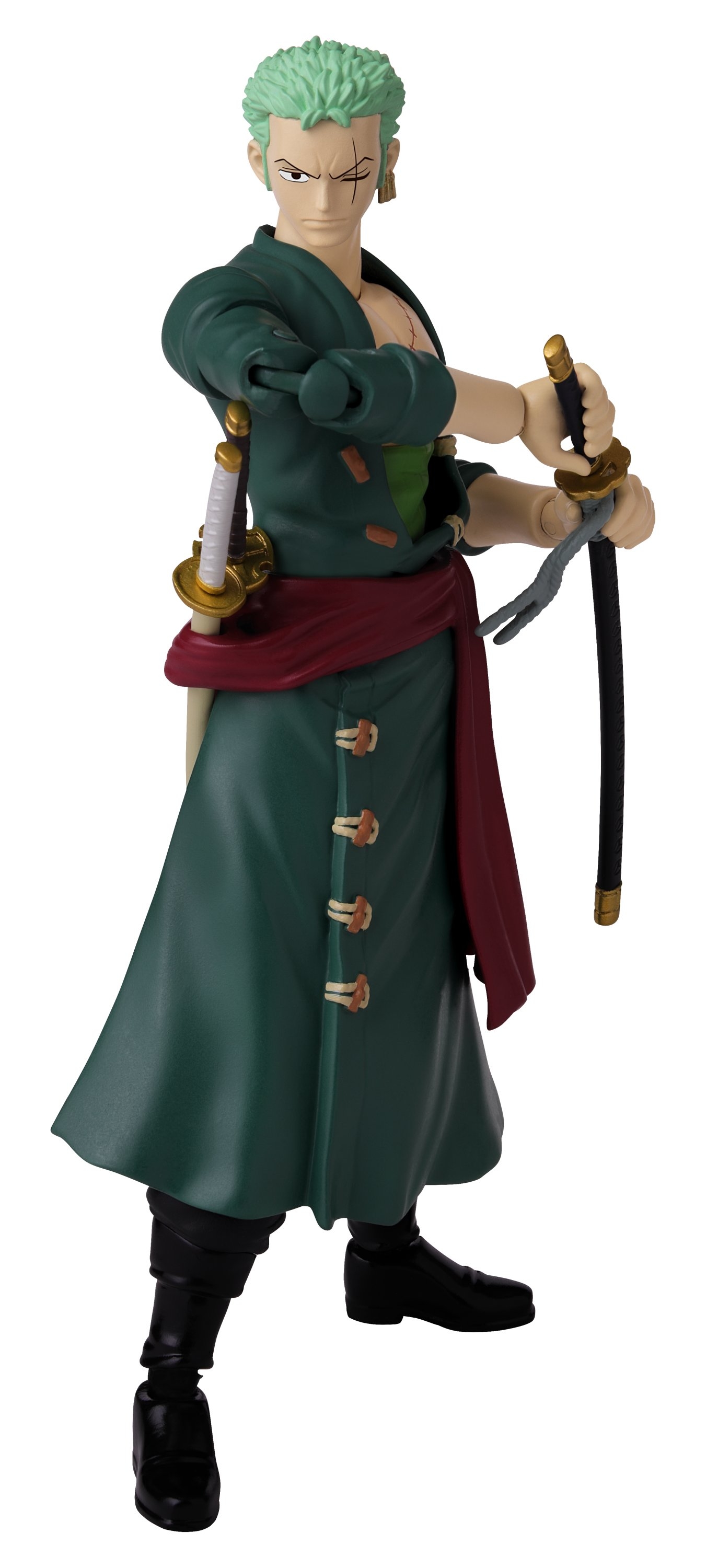 Bandai Anime Heroes One Piece Roronoa Zoro 6.5 Action Figure