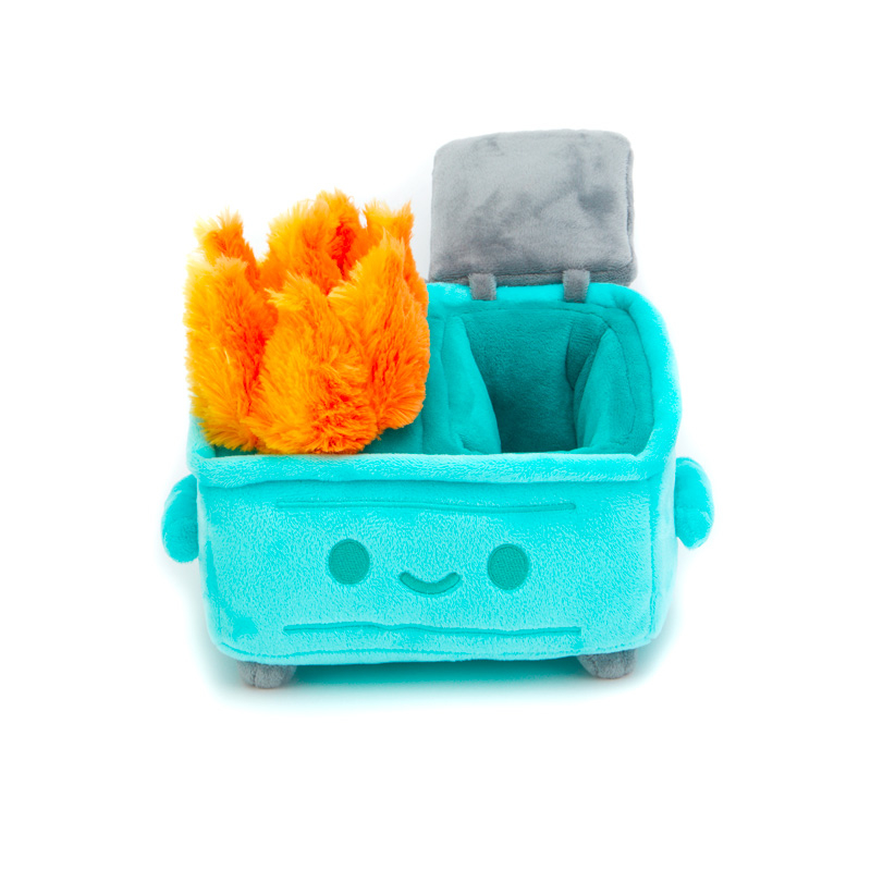 dumpster fire plush