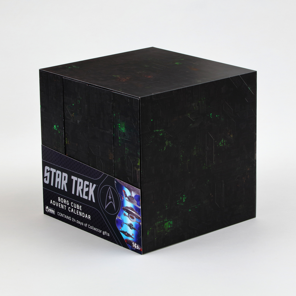 JUL212533 HERO COLLECTOR ADVENT CALENDARS 2 STAR TREK CUBE