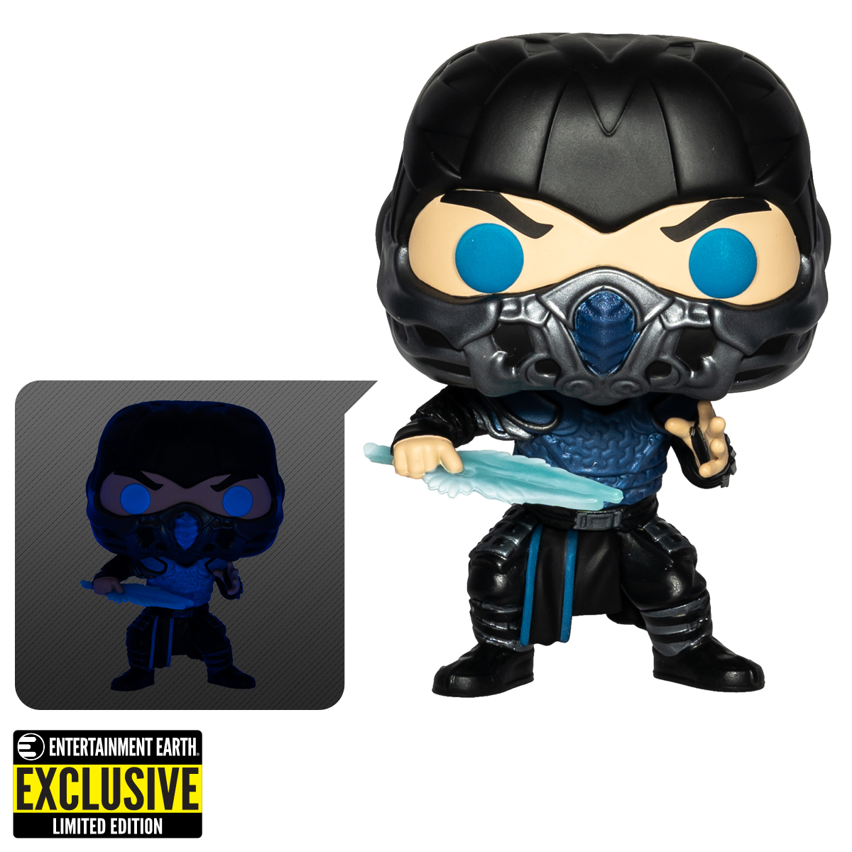 MAY218424 - POP MORTAL KOMBAT 2021 SUB-ZERO GITD VINYL FIGURE (Net) -  Previews World