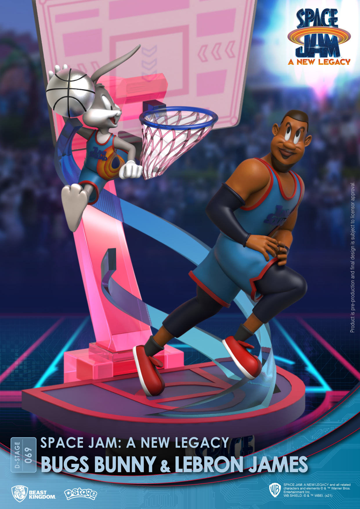 bugs and lebron pop