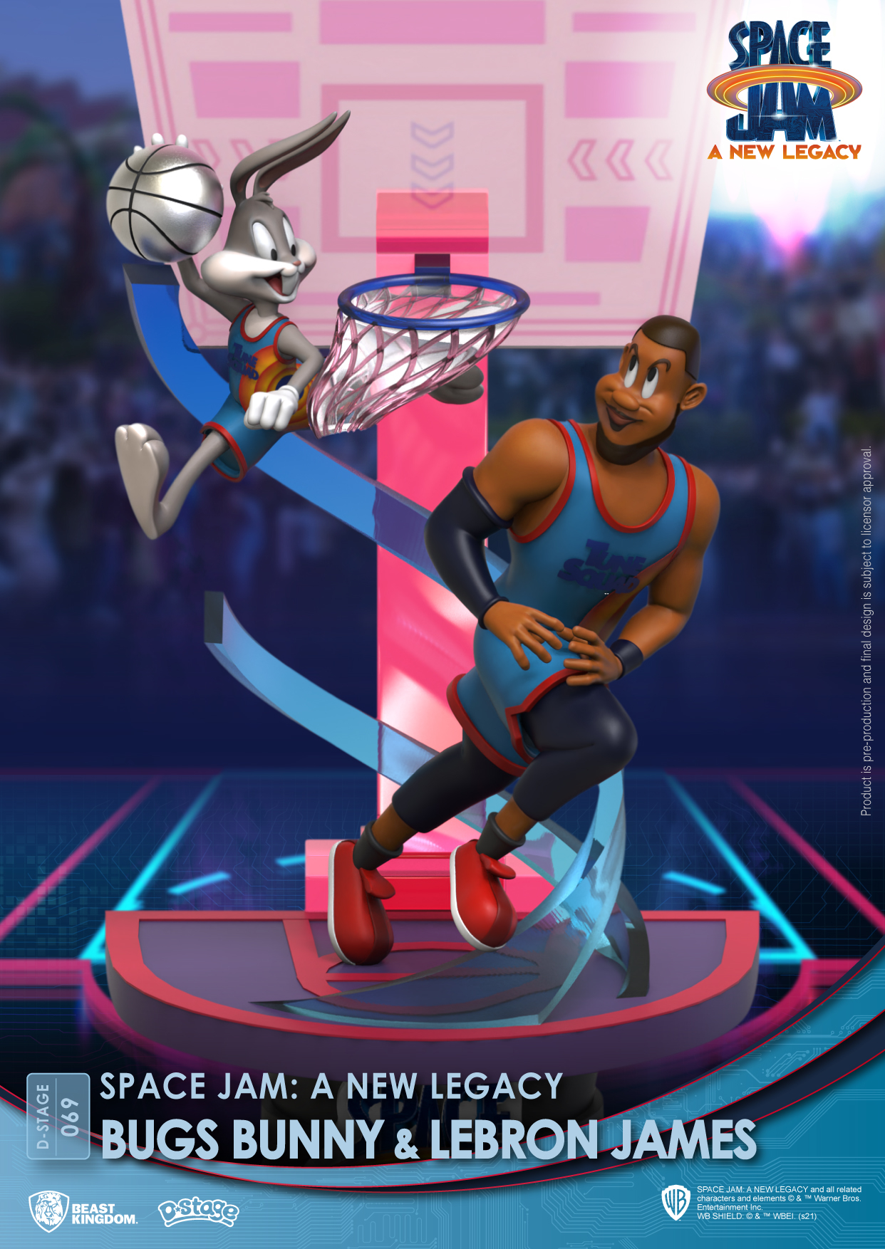 bugs and lebron pop