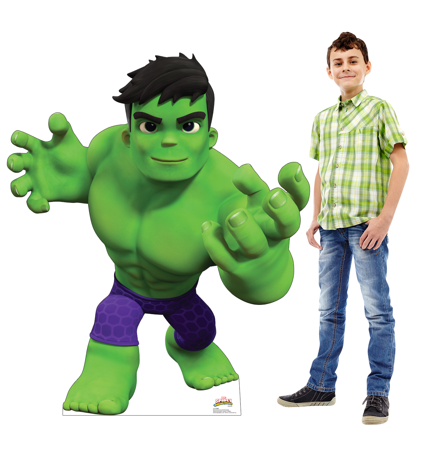 Marvel Spidey And His Amazing Friends - Hulk Action Figure