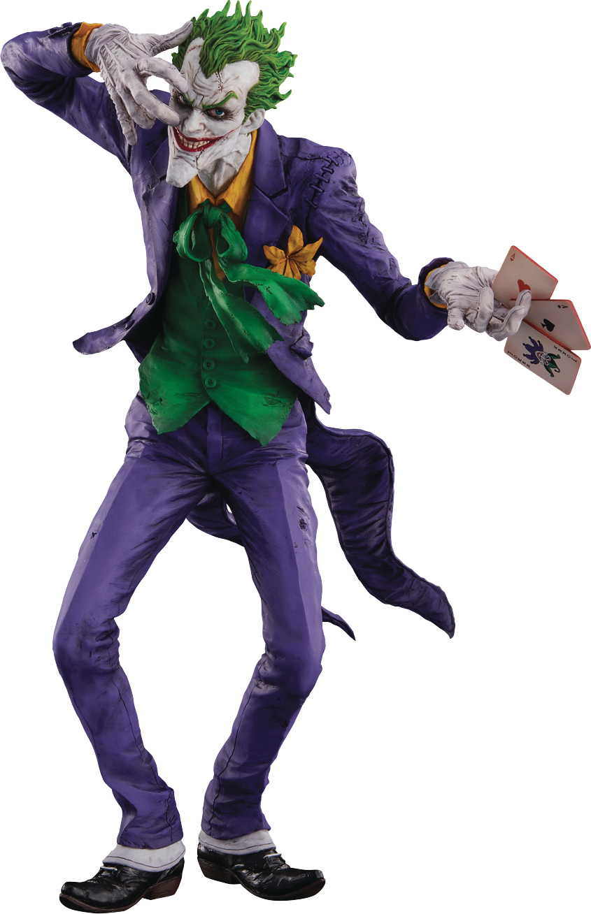 DEC219061 - SOFBINAL DC THE JOKER LAUGHING PURPLE VER 12IN VIN FIGURE (N -  Previews World