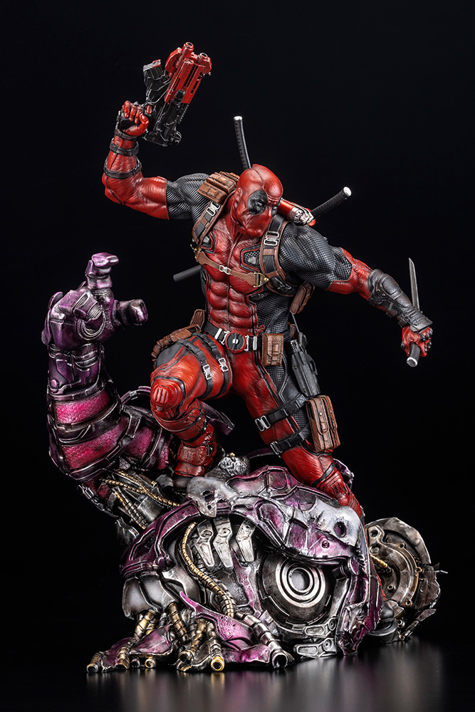 超新作】 Happy Kuji Deadpool Wolverine Bust Up Statue Set