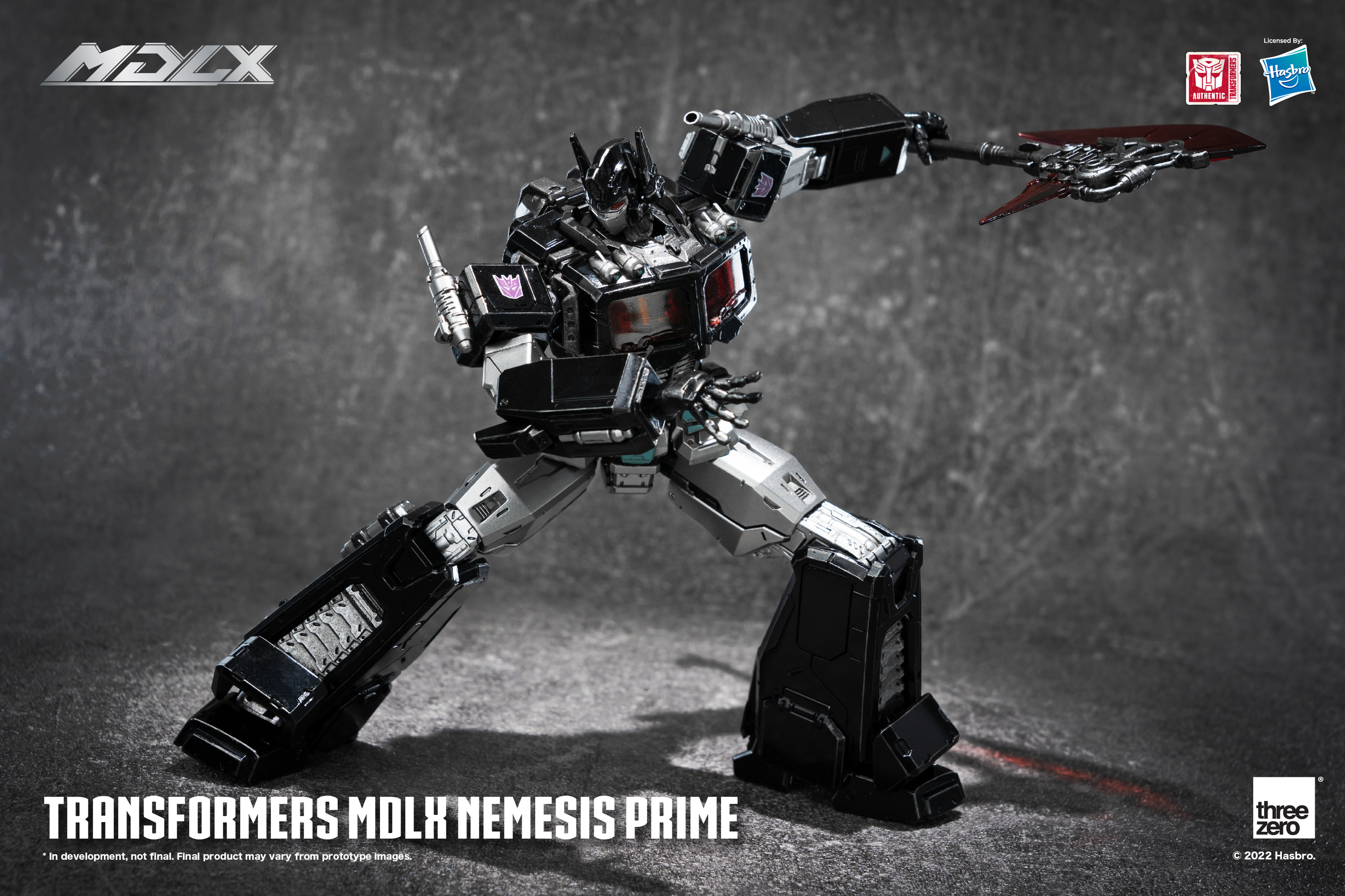 JUL228386 - TRANSFORMERS MDLX NEMESIS PRIME PX ARTICULATED